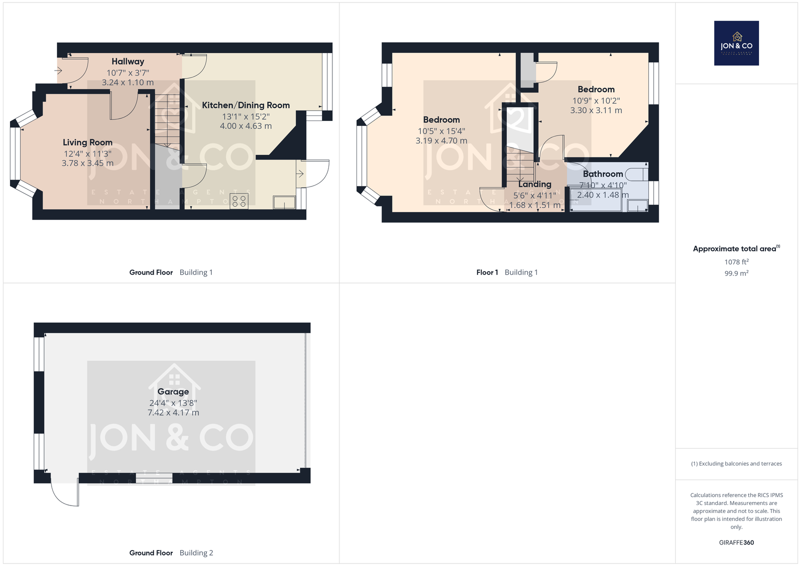16, Highlands Avenue, Northampton floorplan