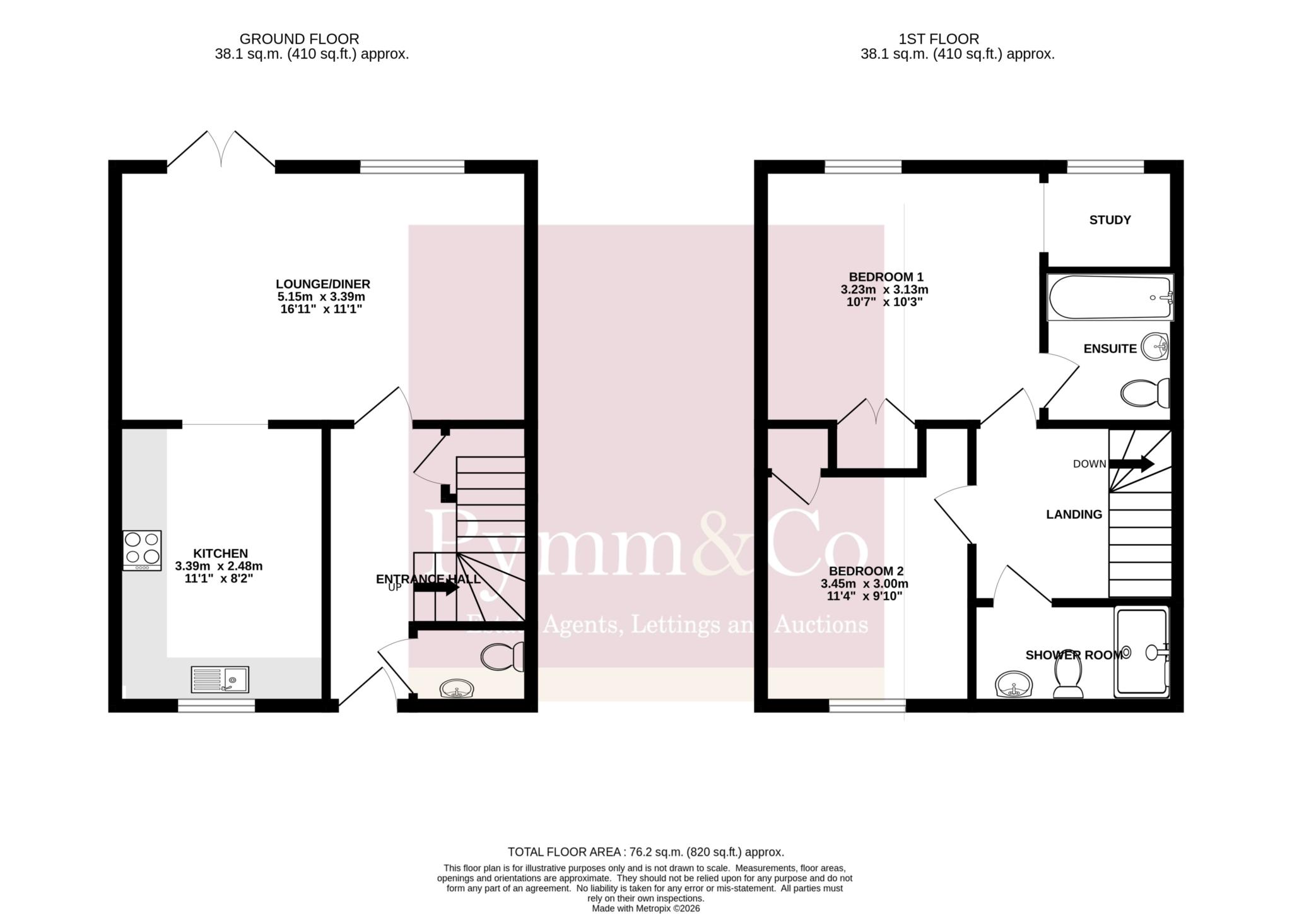 5, Bishops Close, Norwich floorplan