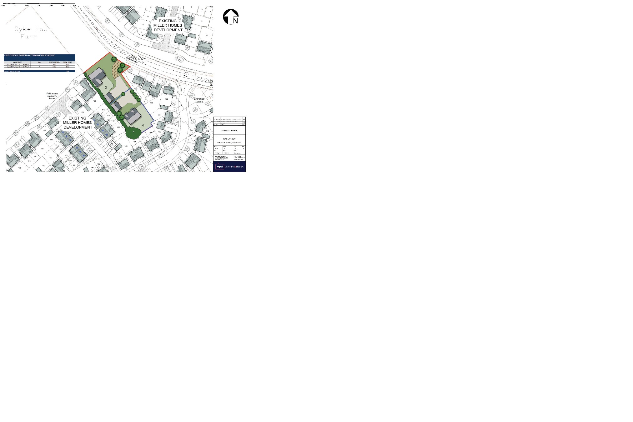 Church Road, Bryning With Warton, Preston PR4, land for sale 40232764