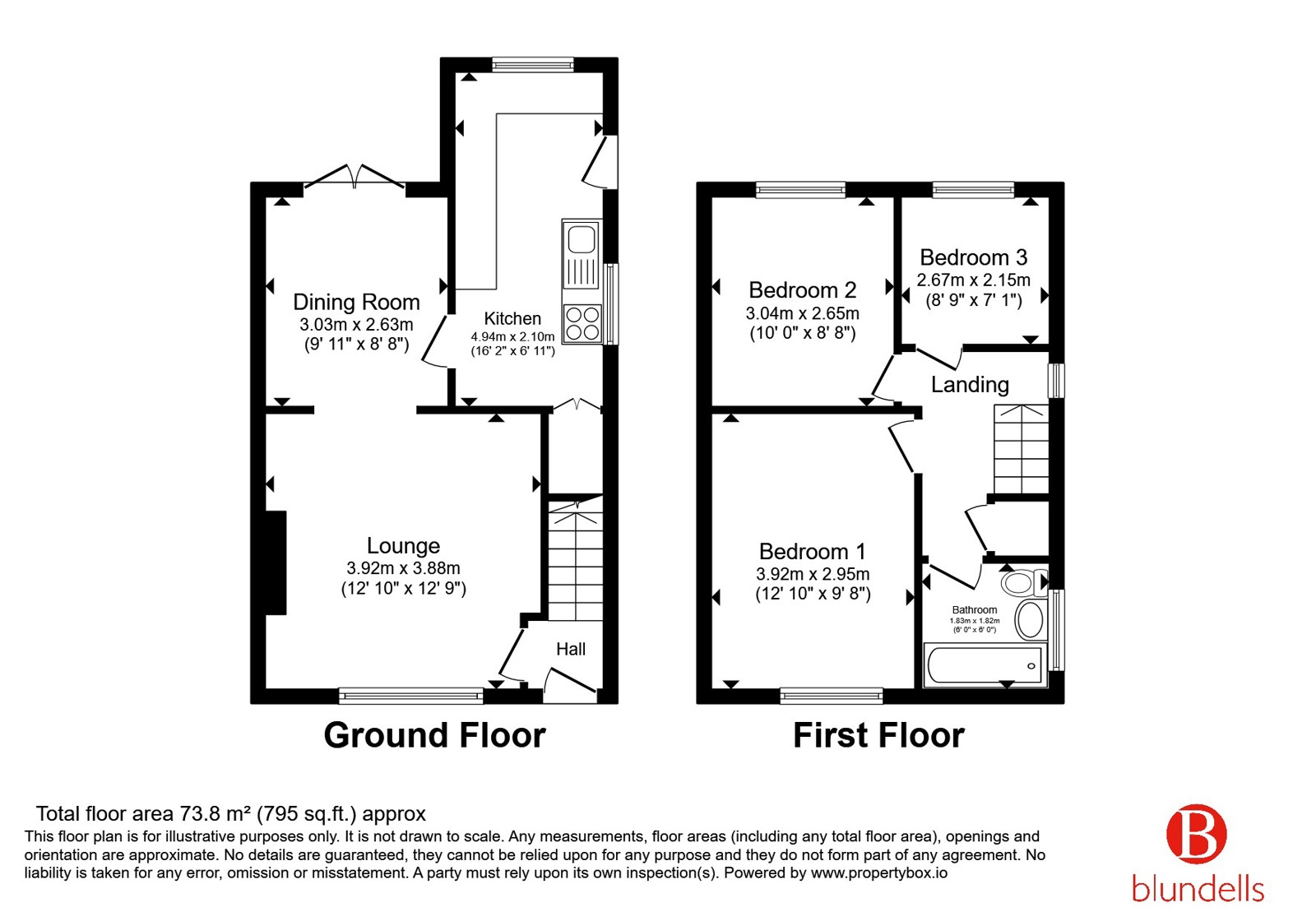 37, Maple Croft Crescent, South Yorkshire floorplan
