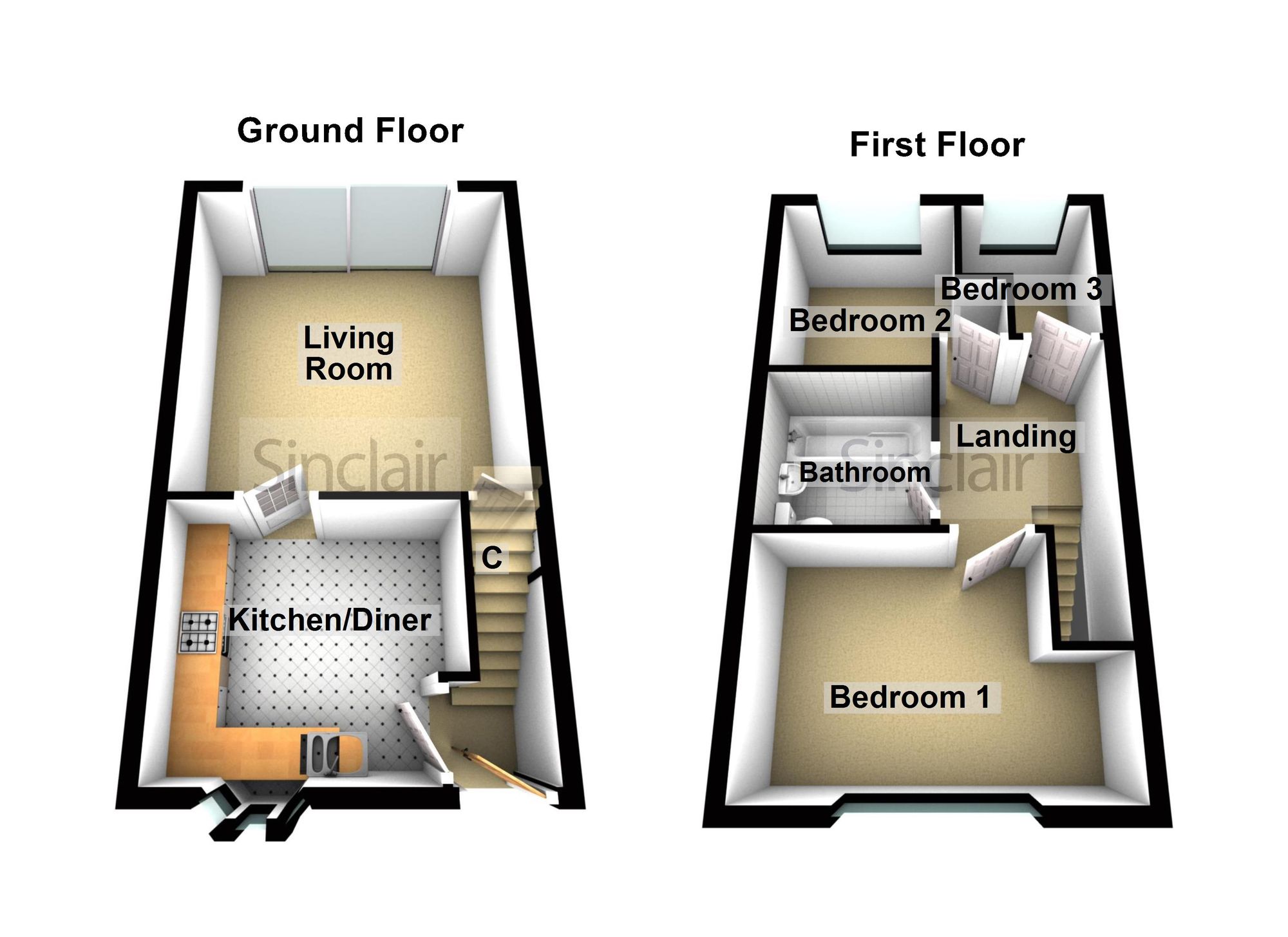 11 The Lime Kilns, Loughborough floorplan