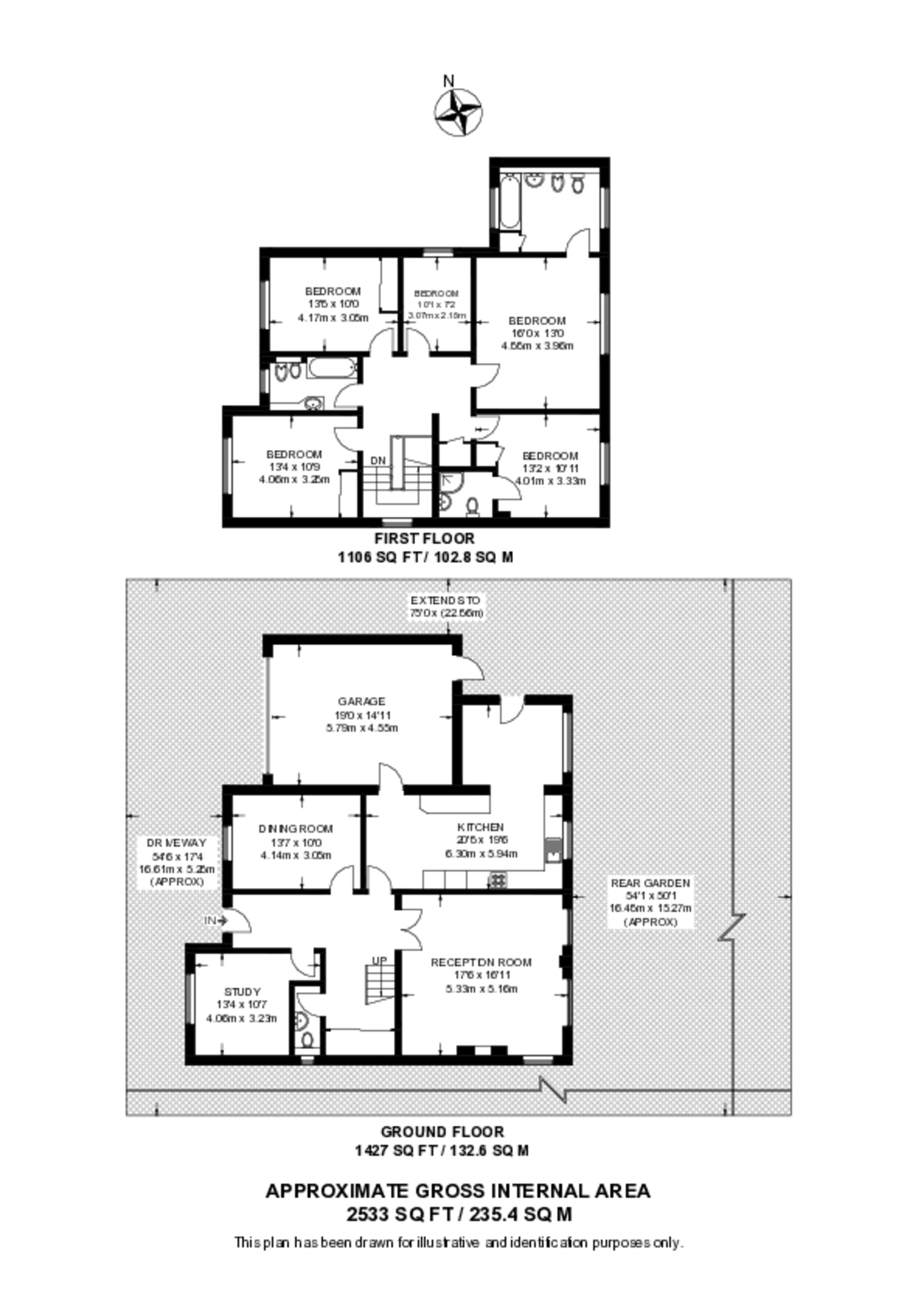 Arthur Road, Wimbledon Park floorplan