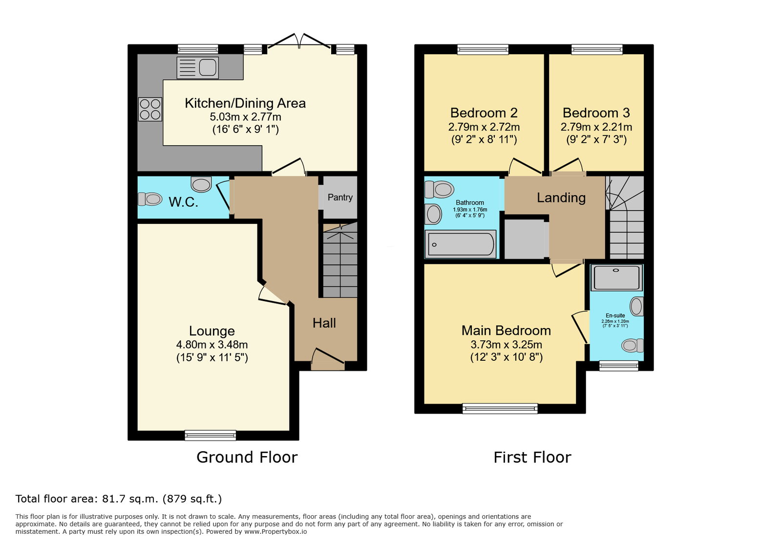 25, Alders Edge, Carlisle floorplan