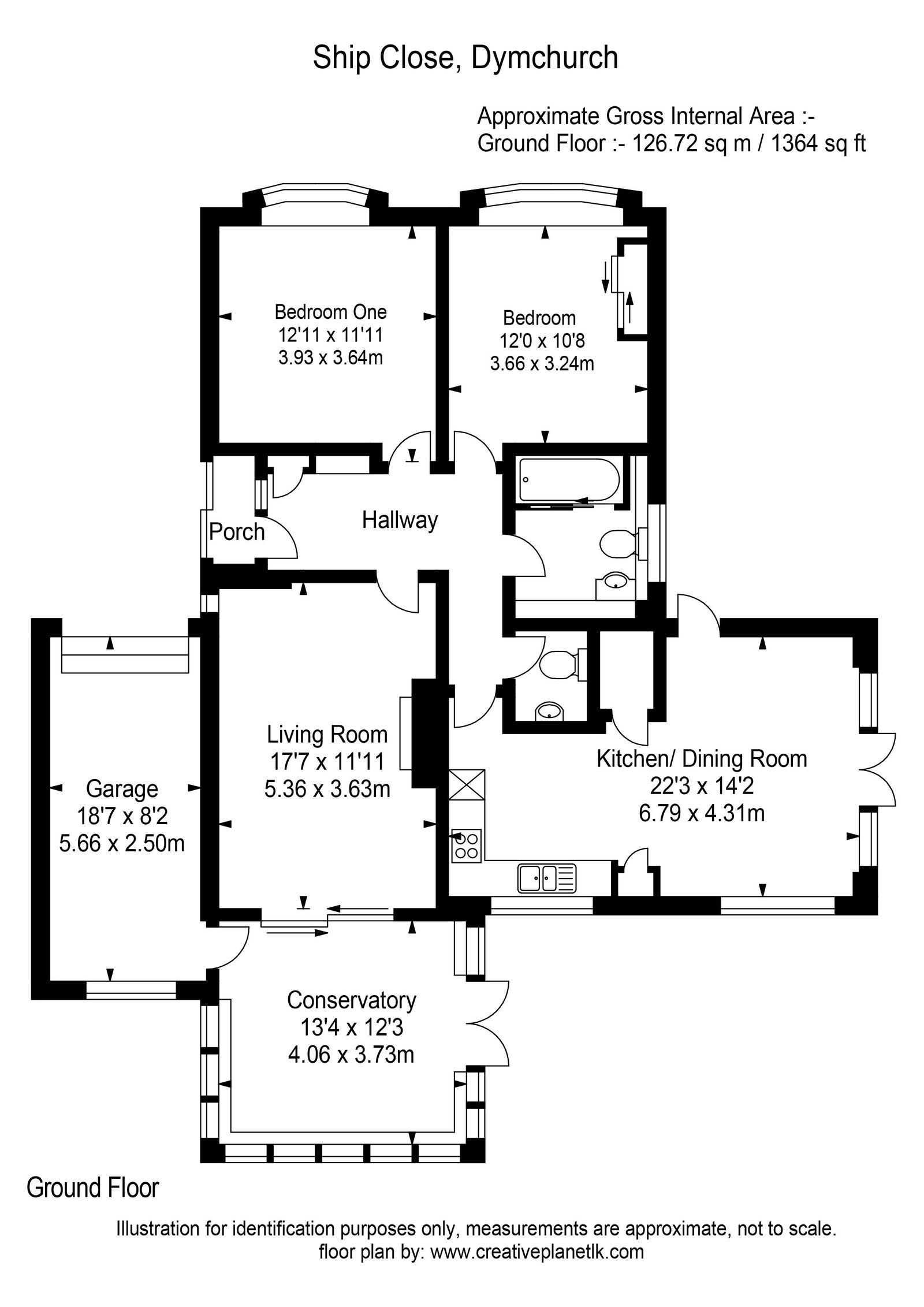 Ship Close, Romney Marsh floorplan