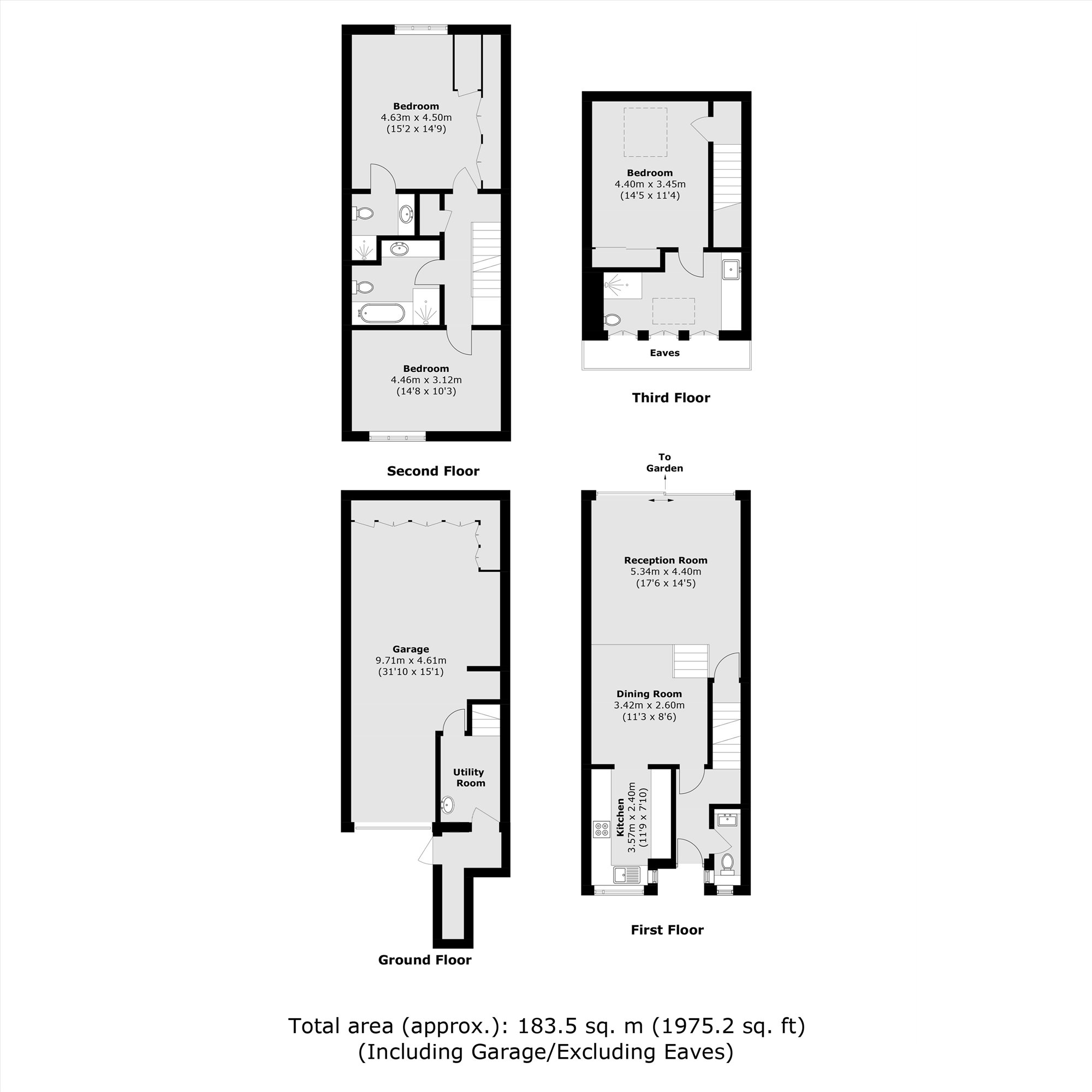 58, Mallard Place, Strawberry Hill floorplan