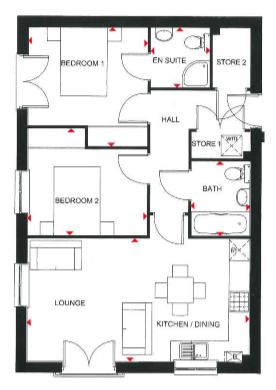 2 Bedrooms Flat to rent in Blowick Moss Lane, Southport PR8