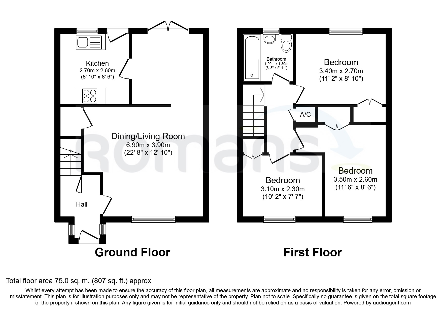 3 Bedrooms Terraced house to rent in Fleet Close, Wokingham RG41