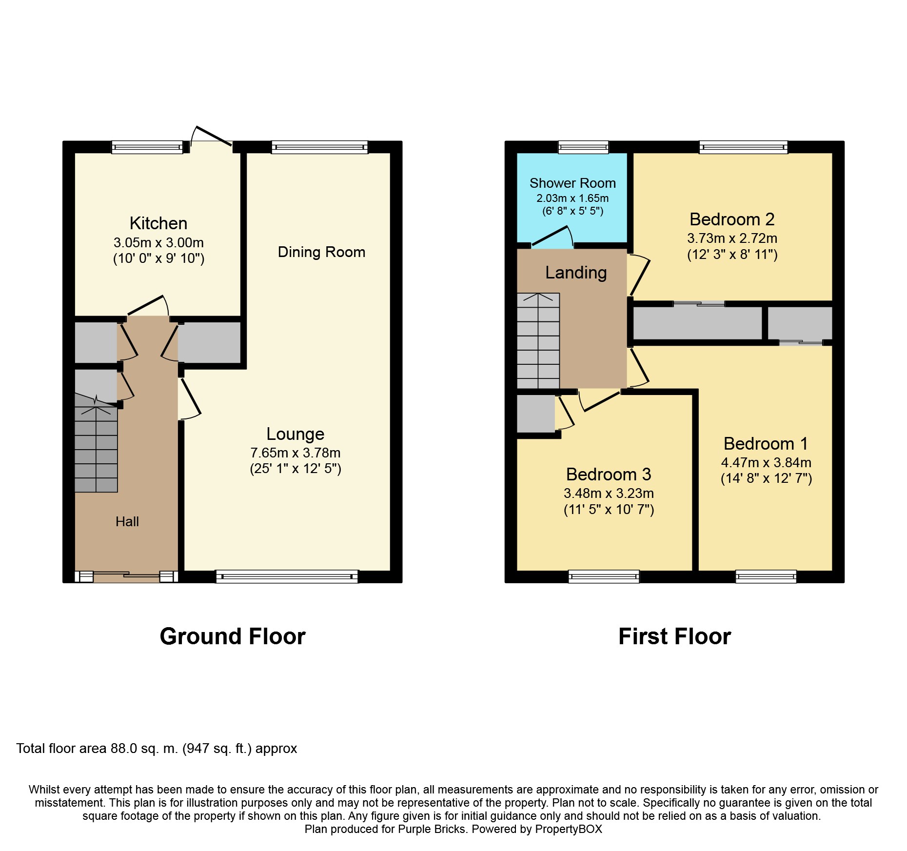 3 Bedrooms Terraced house for sale in Braidwood Place, Paisley PA3