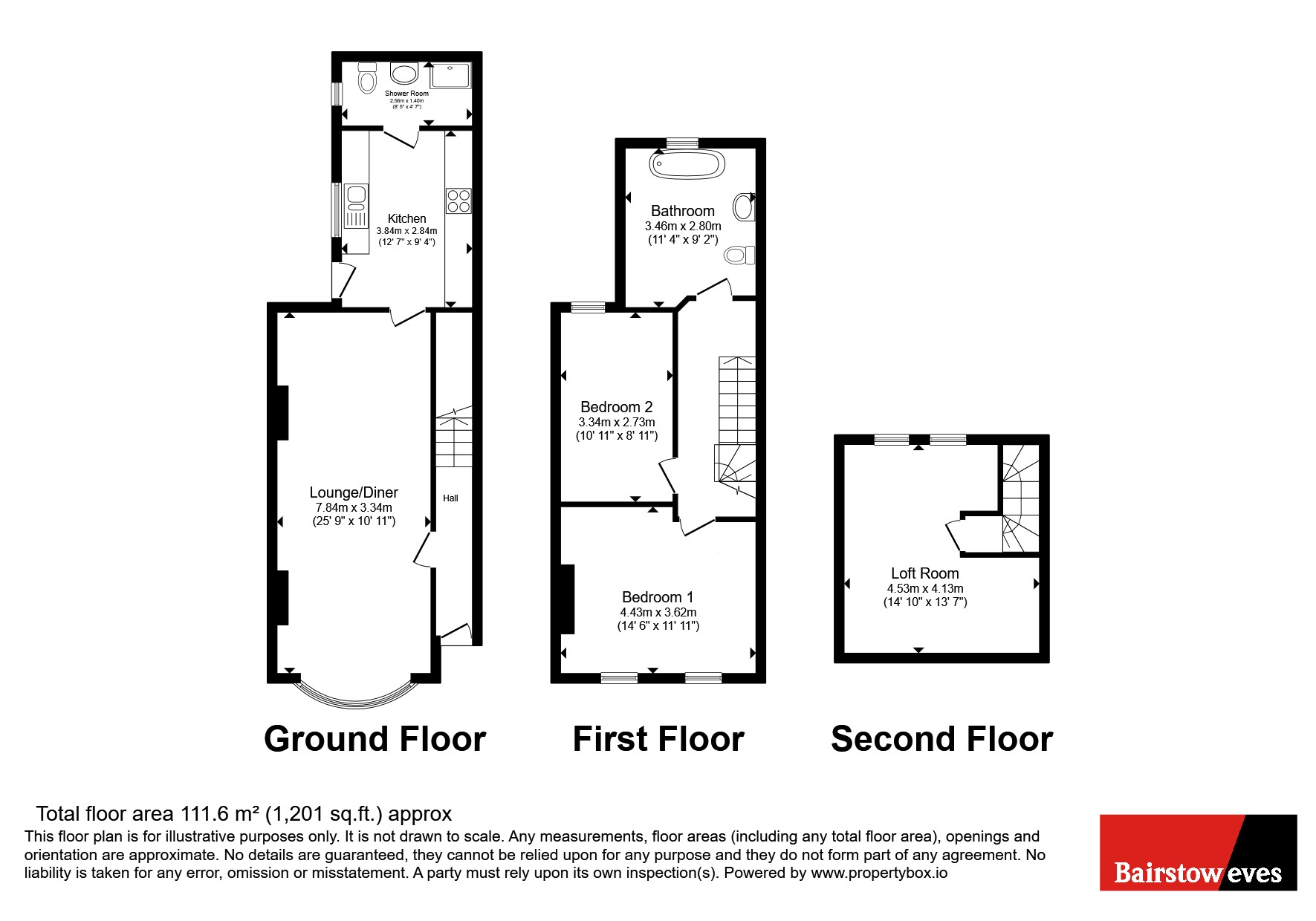 136, Fairfax Drive, Essex floorplan