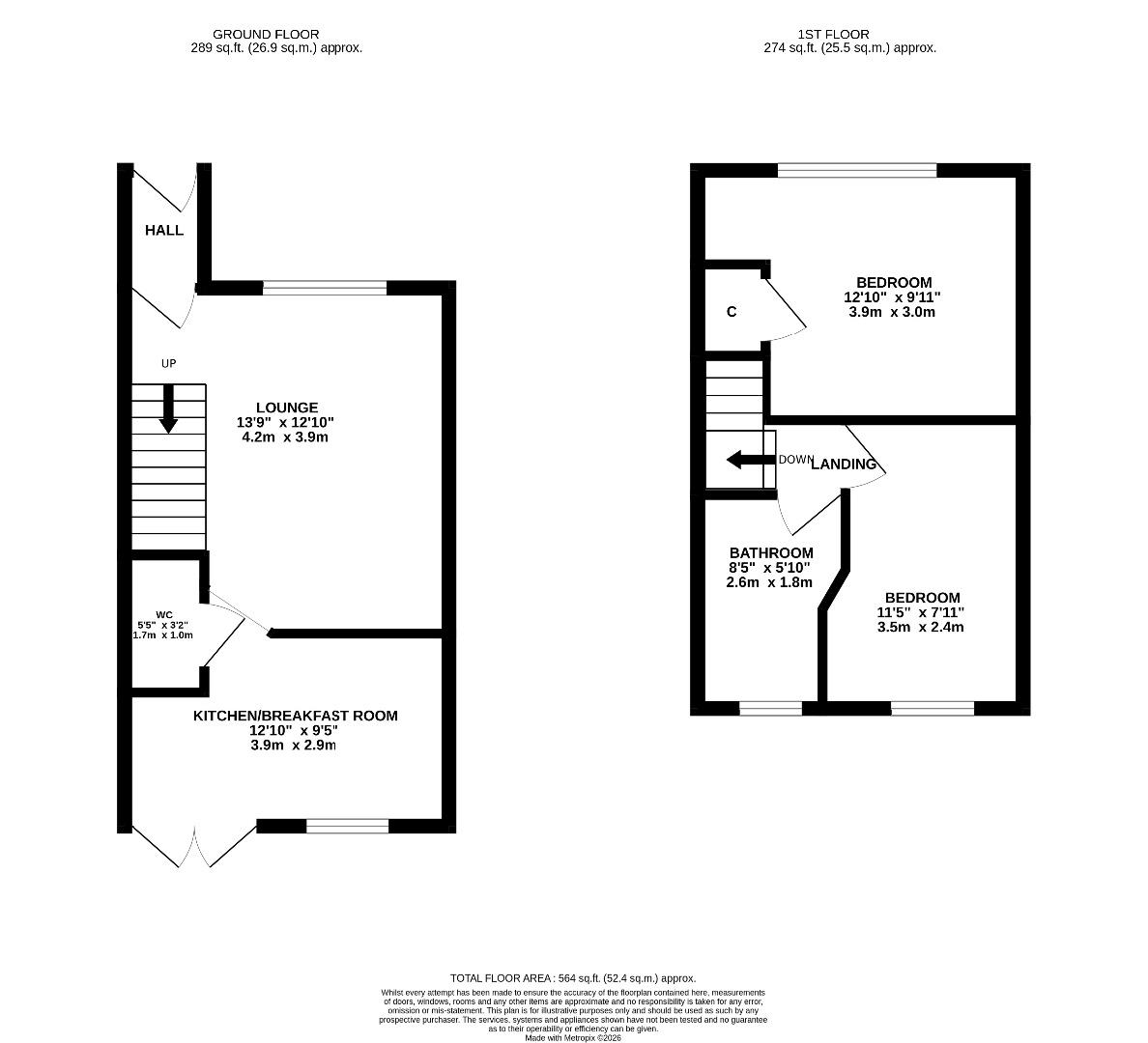 6, Rokeby Close, Bootle floorplan