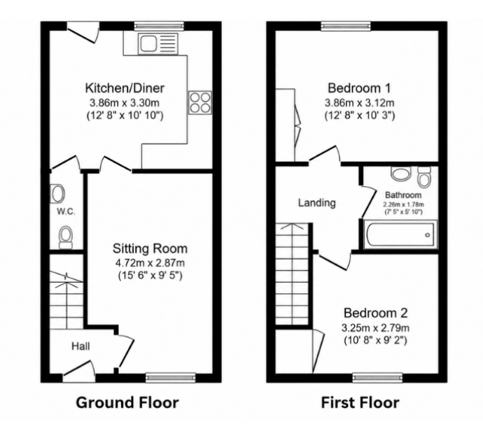 3, Hyman Road, Rothley floorplan