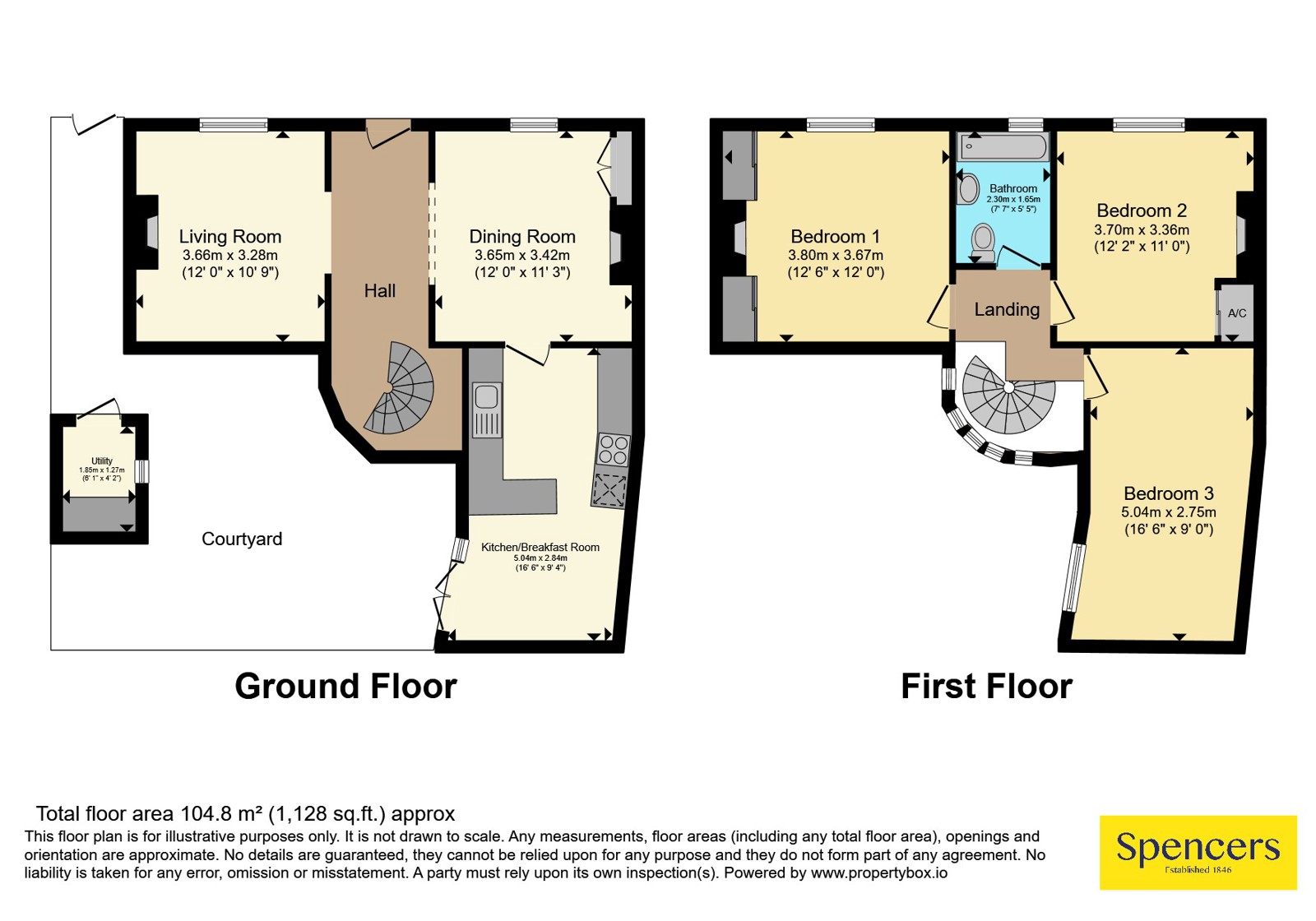 75, High Street, Leicester floorplan