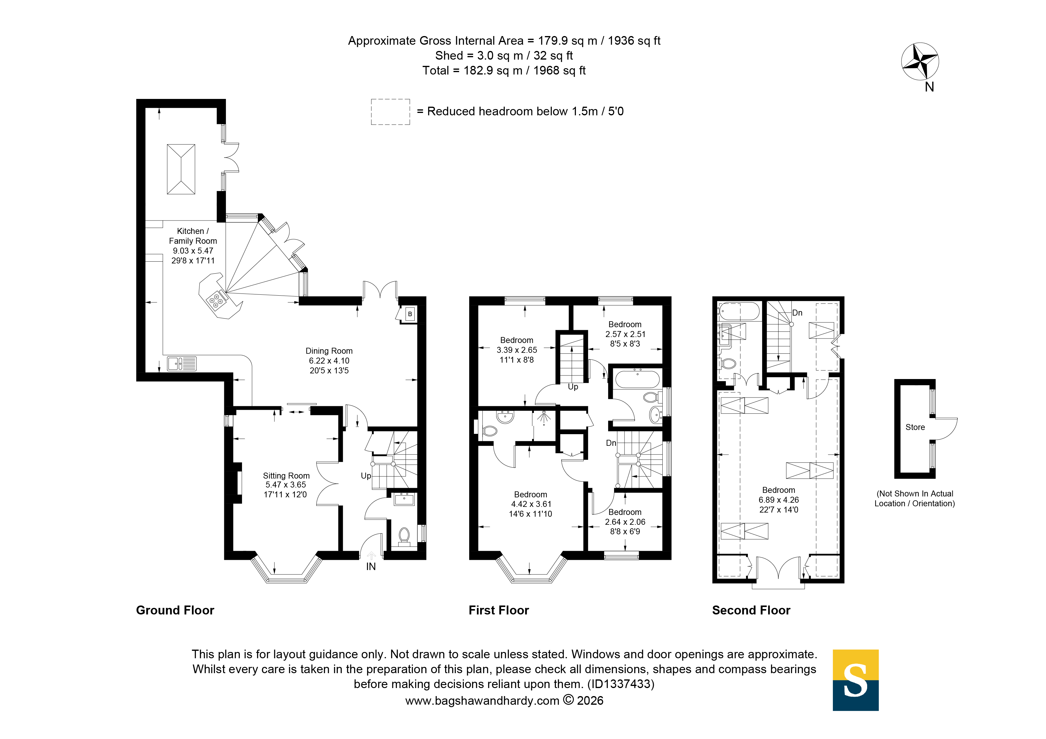 5, Kirkefields, Surrey floorplan