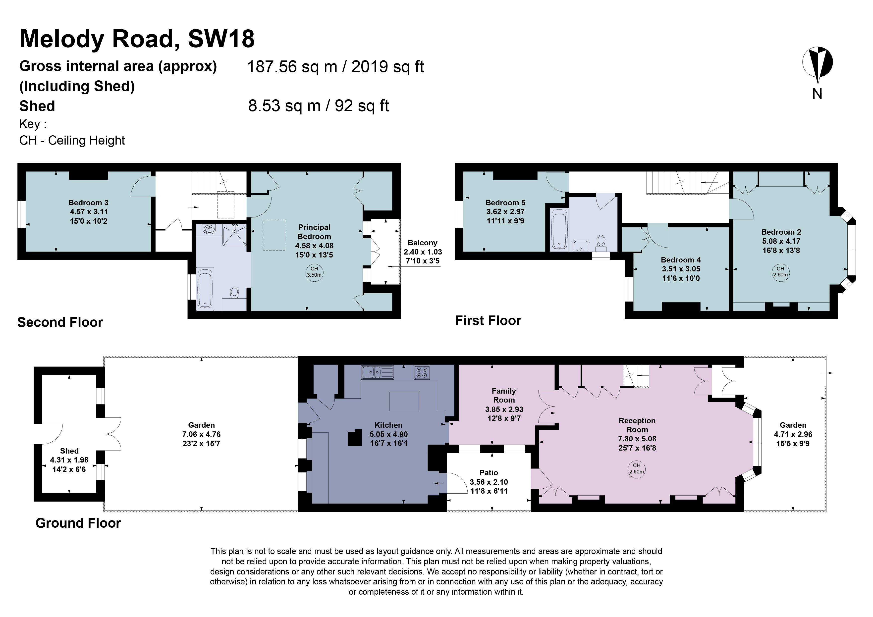Melody Road, London, SW18 floorplan
