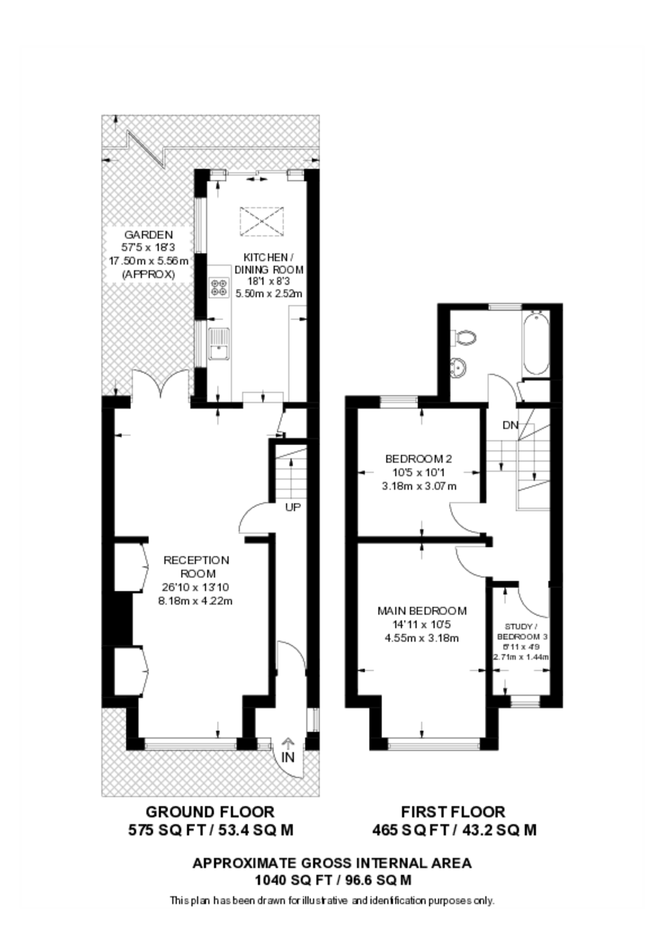 Haslemere Road, Thornton Heath floorplan