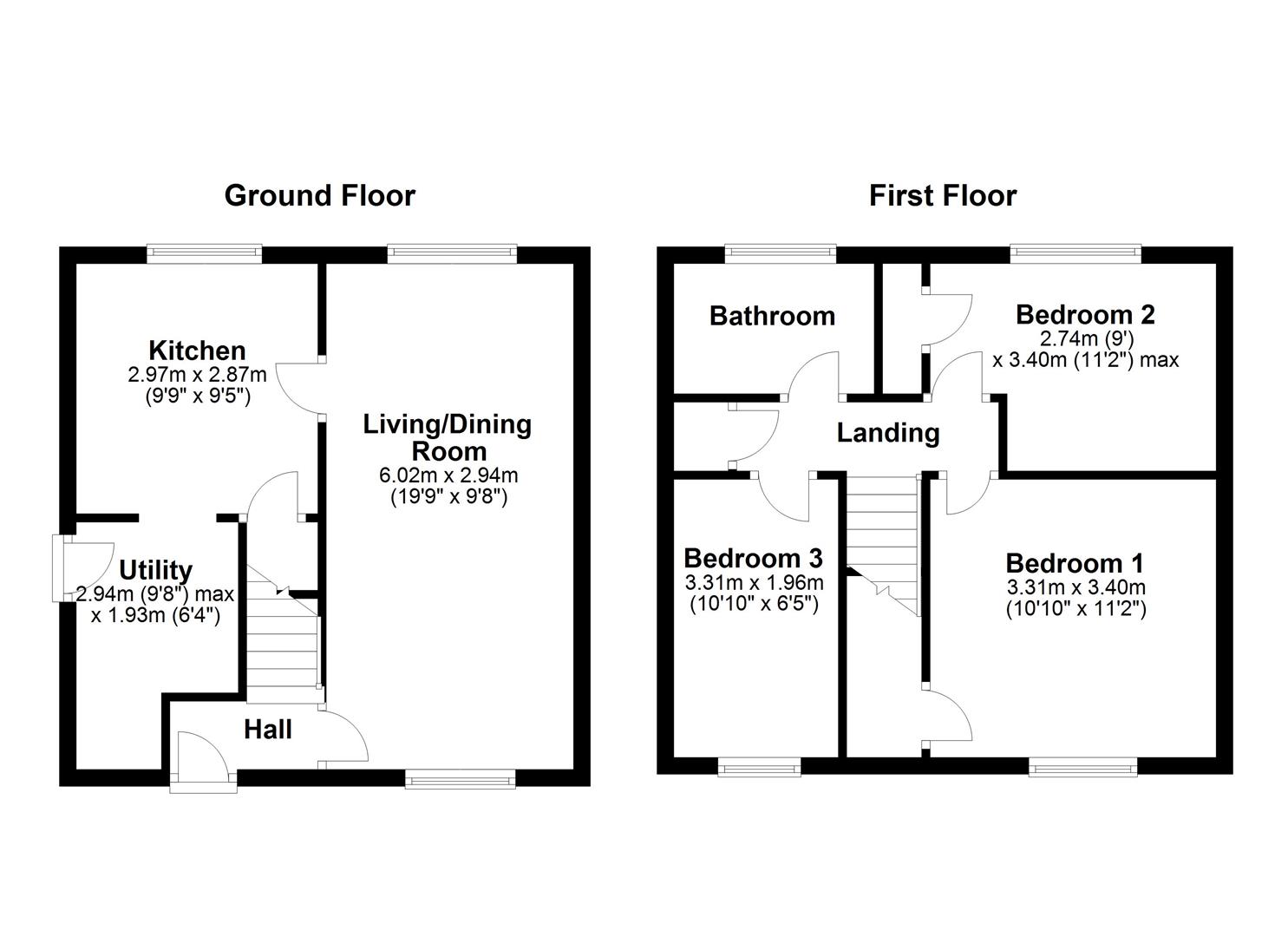 20, Stalbridge Walk, Corby floorplan