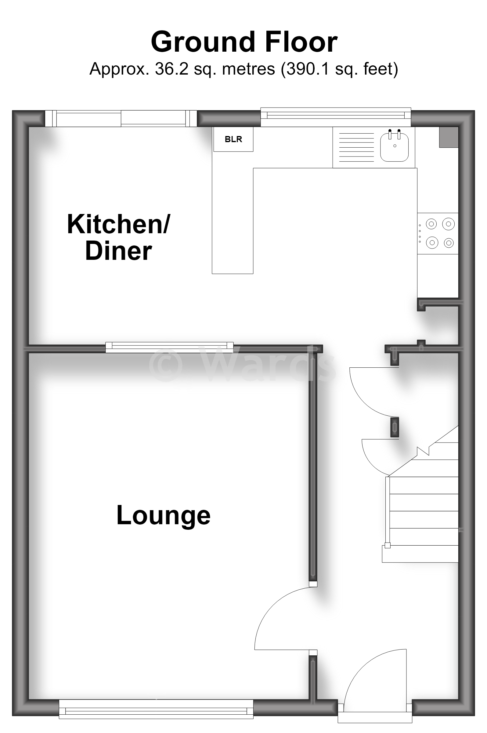 13, Alen Square, Tonbridge floorplan