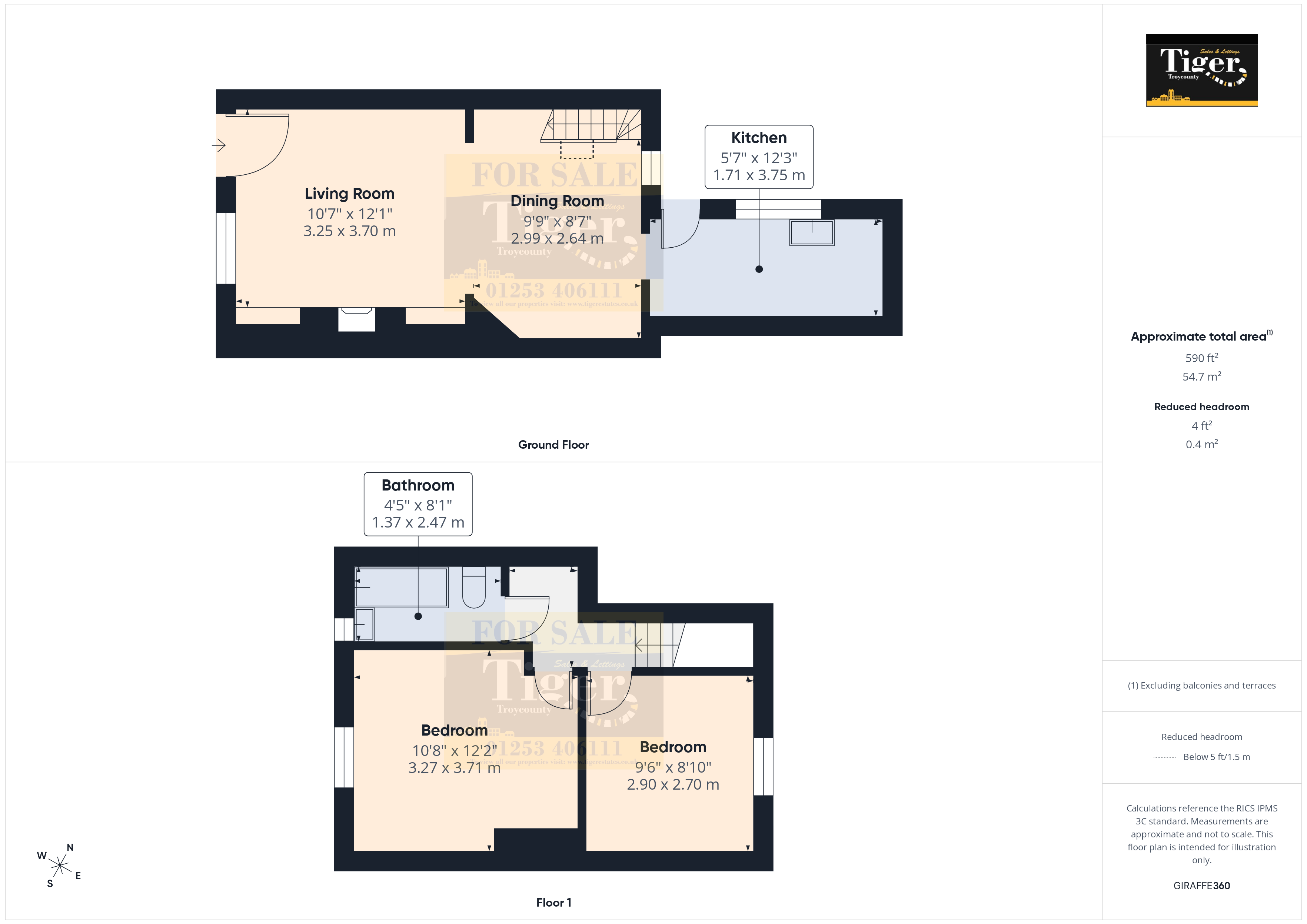 Francis Street, Blackpool floorplan
