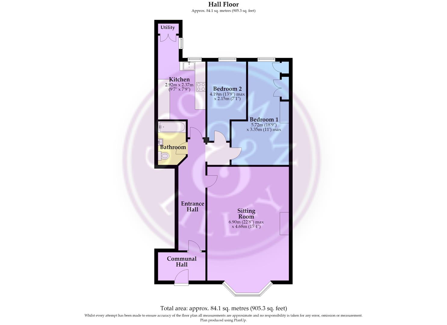 Apsley Road, Clifton floorplan
