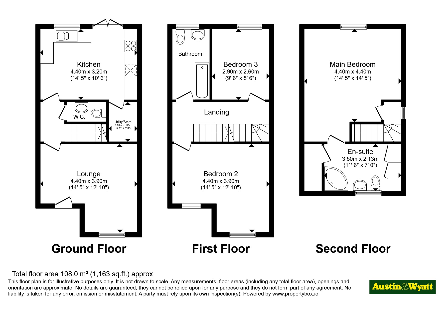 1b,, Weston Lane, Hampshire floorplan