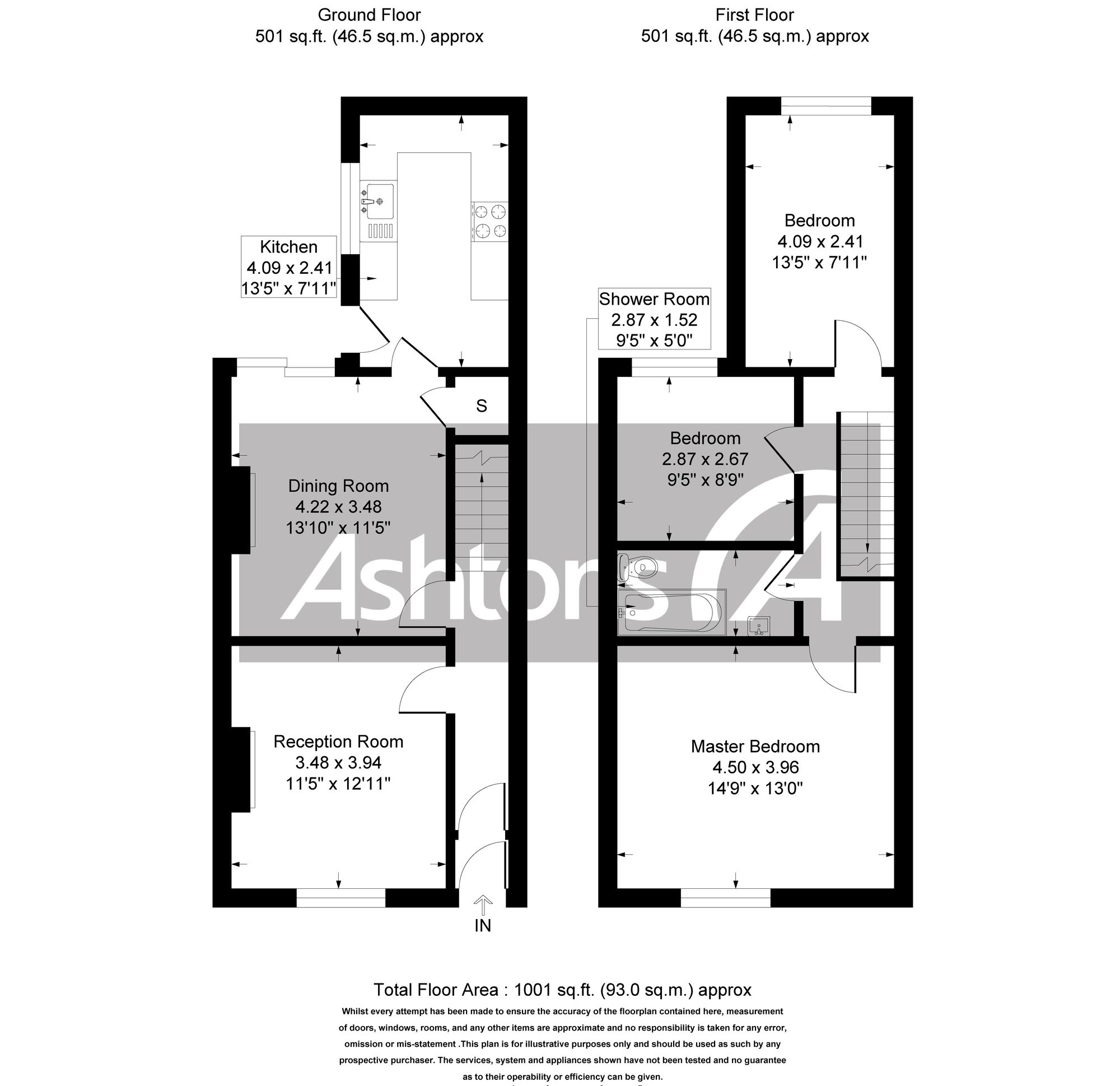 209 Downall Green Road, Wigan floorplan
