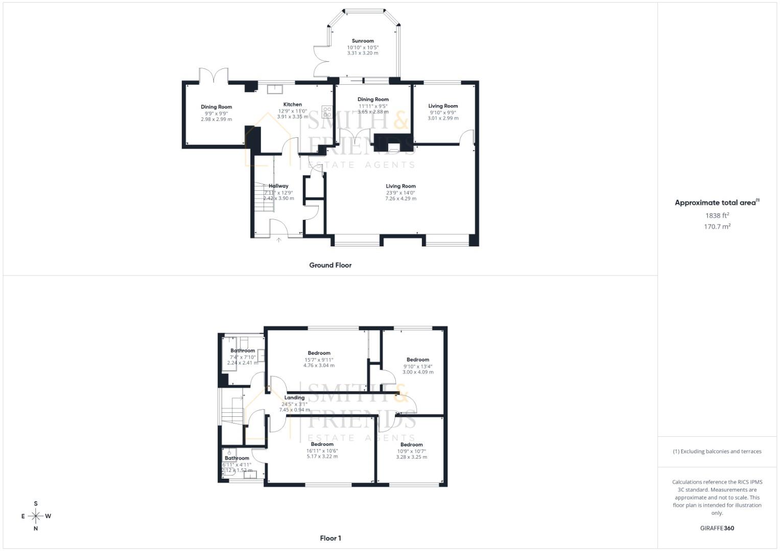 4, Mainside, Stockton-On-Tees floorplan