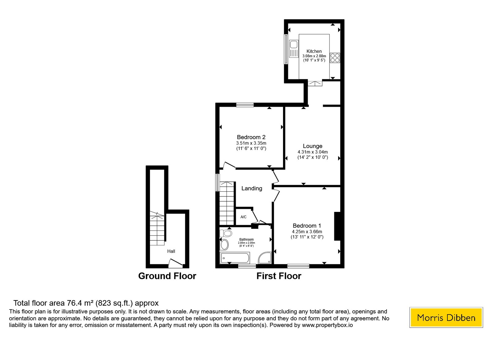 229B, Spring Road, Hampshire floorplan