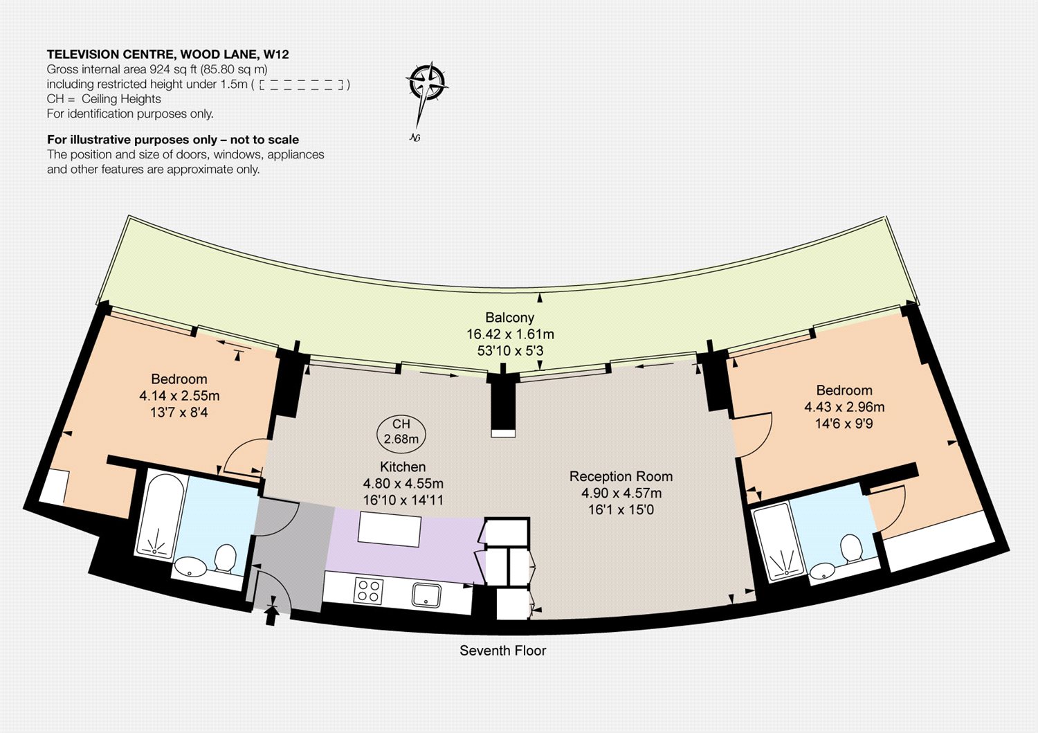 Television Centre, London floorplan