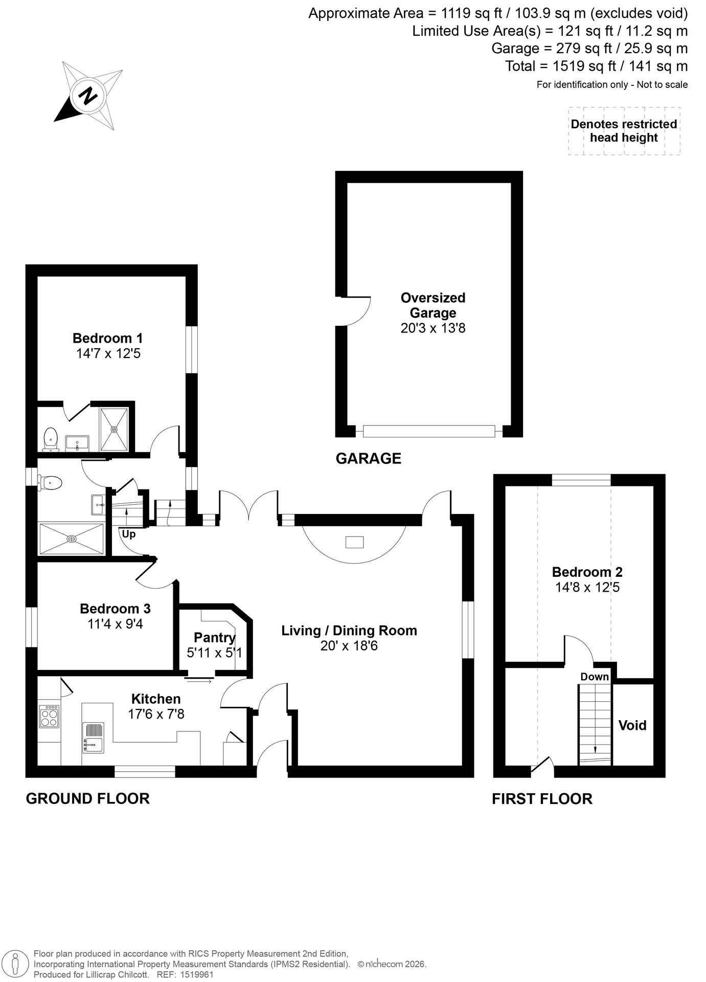 The Barn, Truro floorplan
