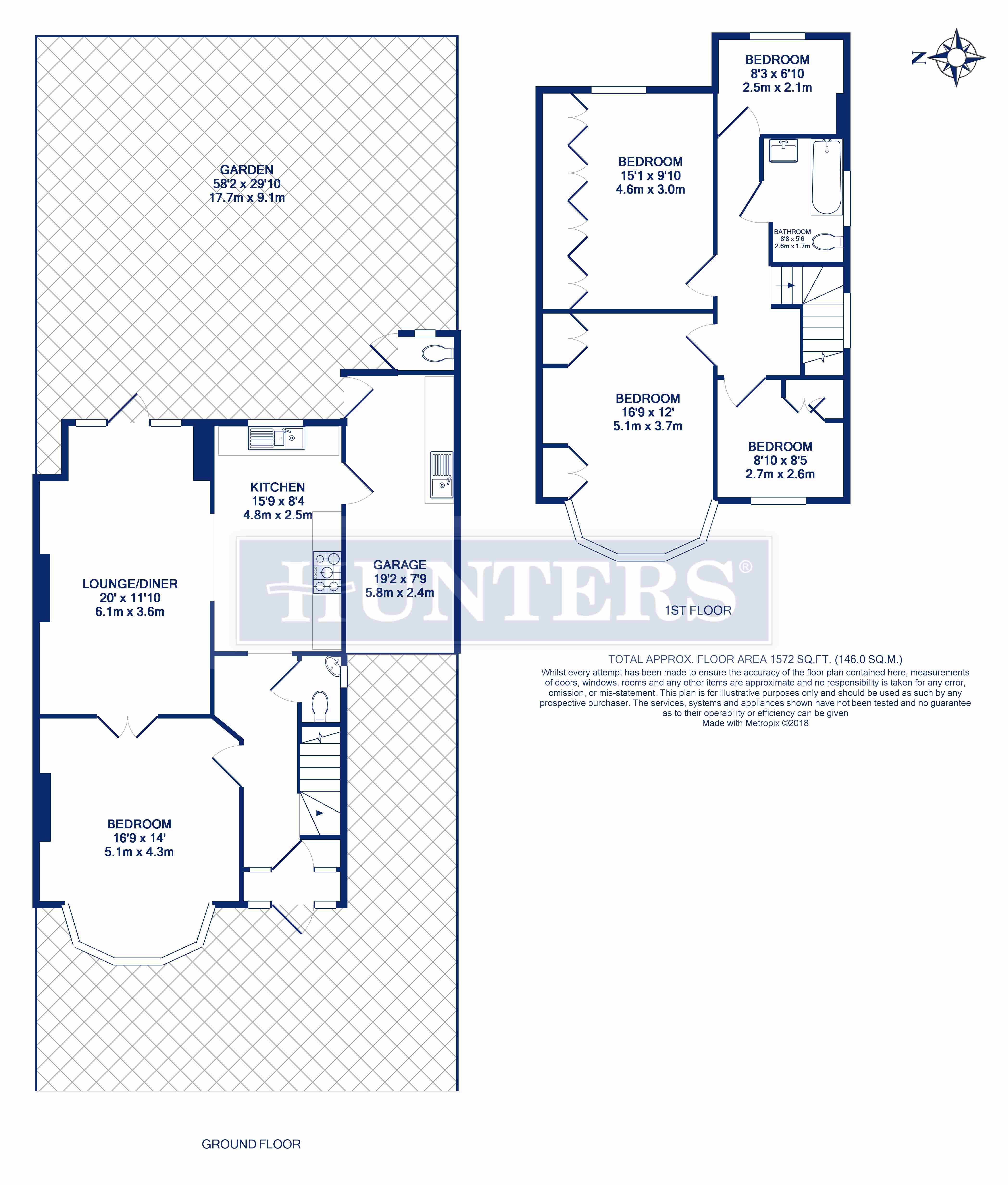 4 Bedrooms  to rent in Wren Avenue, London NW2