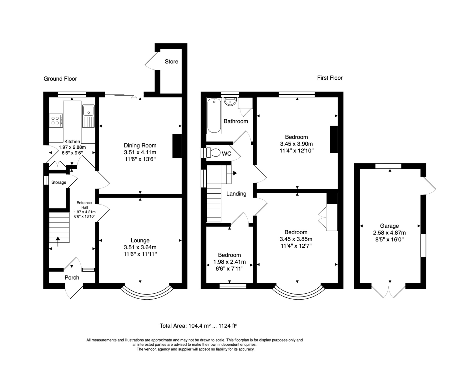 Roehampton Drive, Wigston floorplan