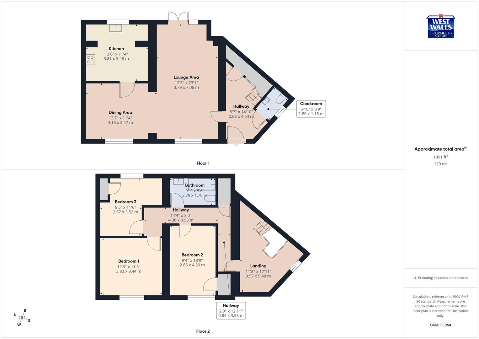 6, Gwenllian Court, Kidwelly floorplan