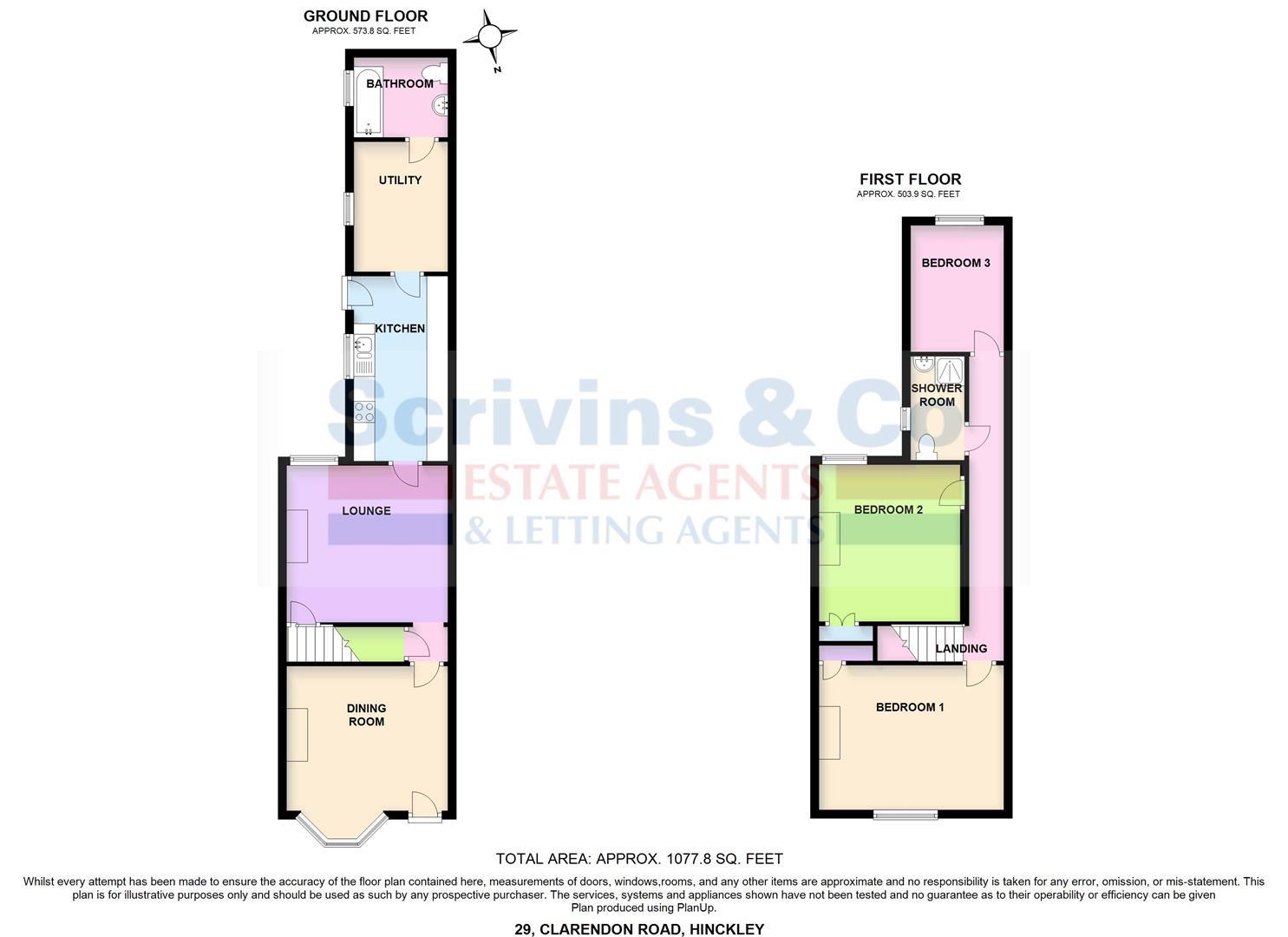 Clarendon Road, Hinckley floorplan