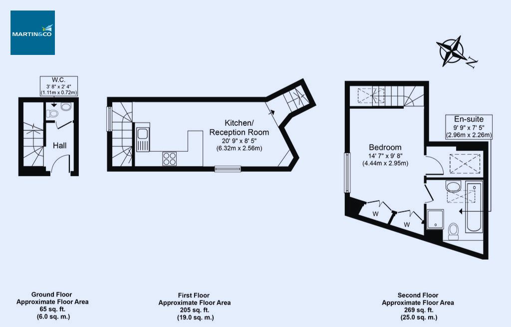 13c, Nelson Road, Twickenham floorplan