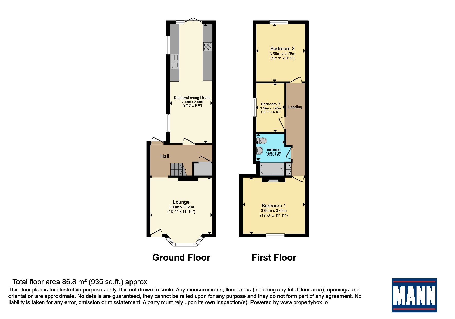20, Dover Road, Hampshire floorplan