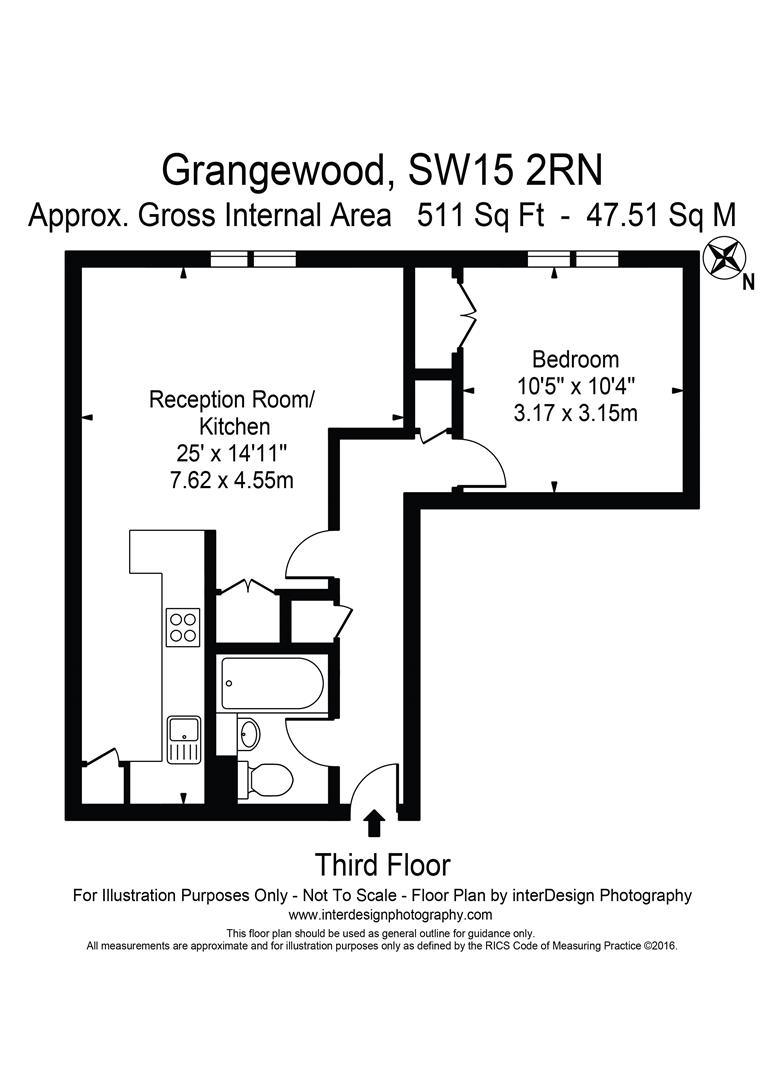 Grangewood, 48 Upper Richmond Road, London floorplan