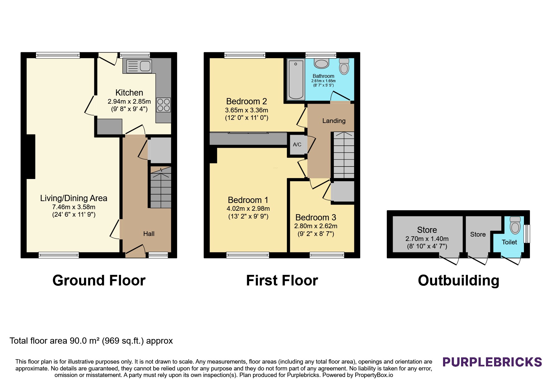 7, Valley Crescent, Wakefield floorplan