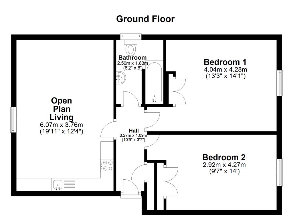 8, Bay Court, 2-4, Wynn Road, Whitstable floorplan