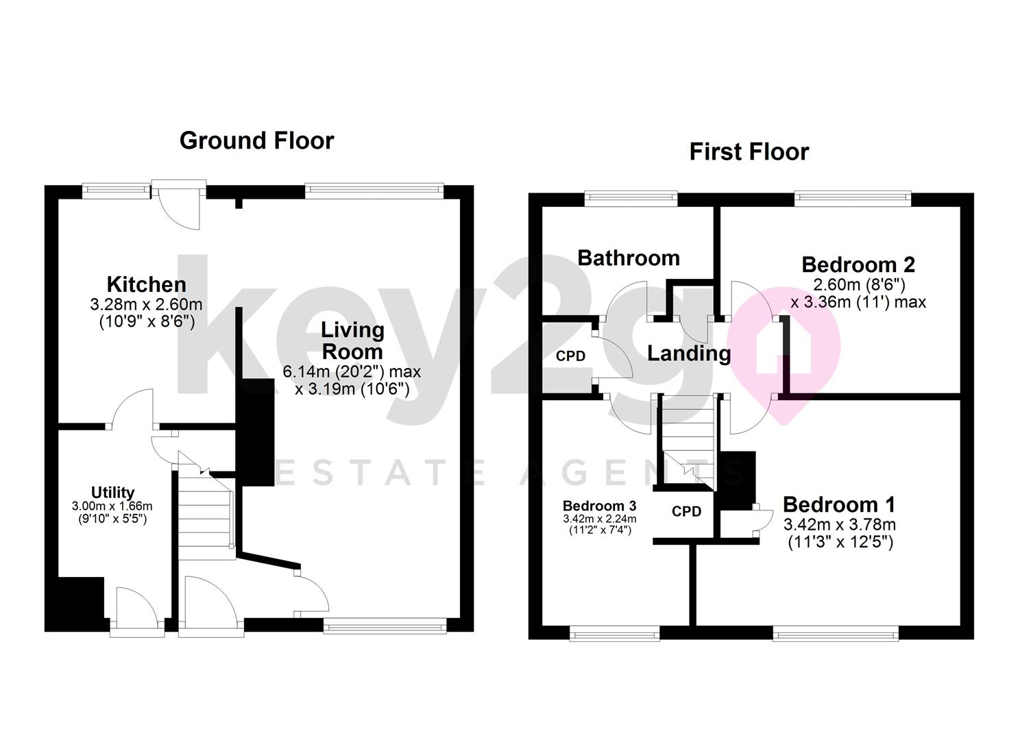 9, Ballifield Avenue, Sheffield floorplan