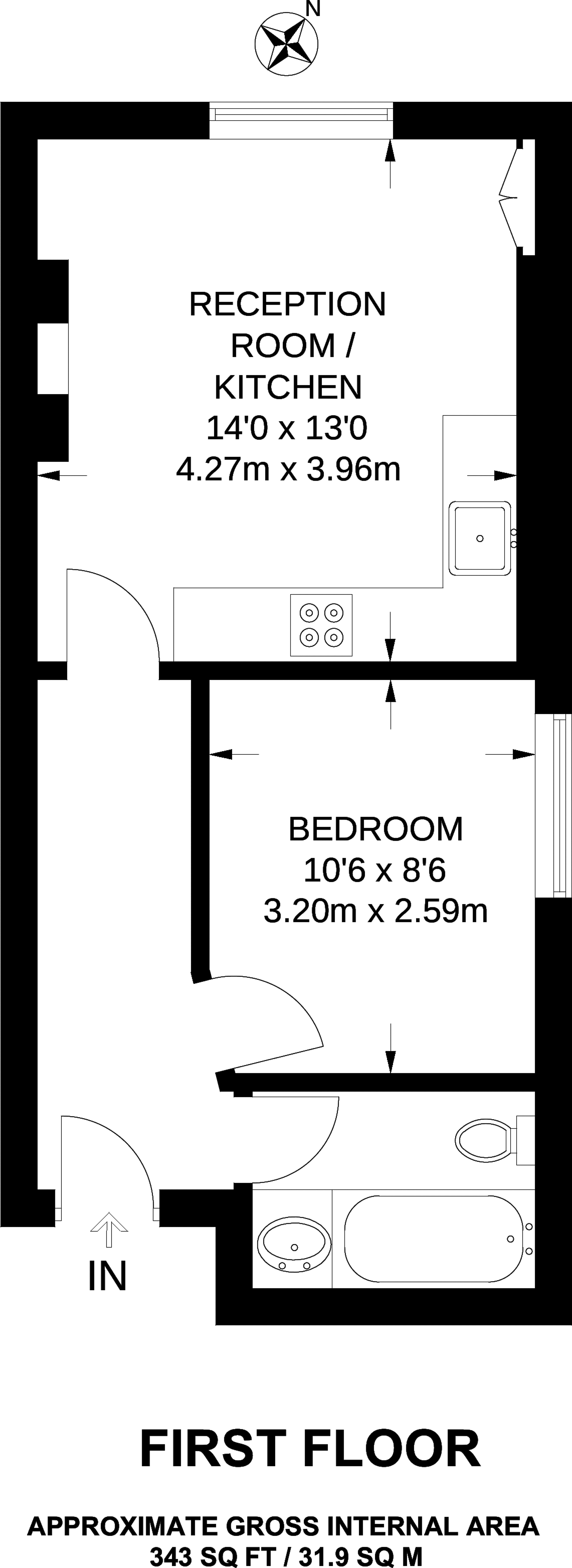 1 Bedrooms Flat to rent in Wrentham Avenue, Queen's Park NW10