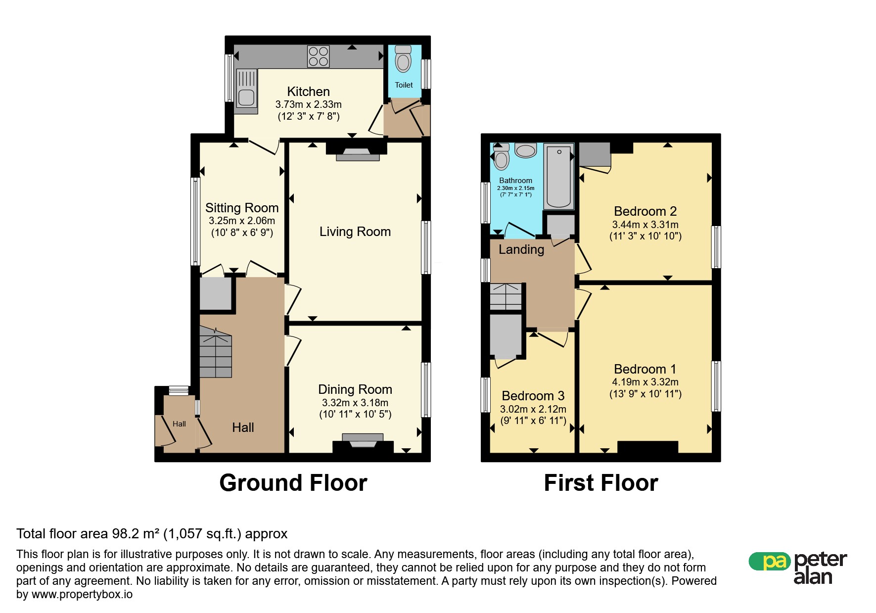 4, Pant Y Dwr, Merthyr Tydfil floorplan