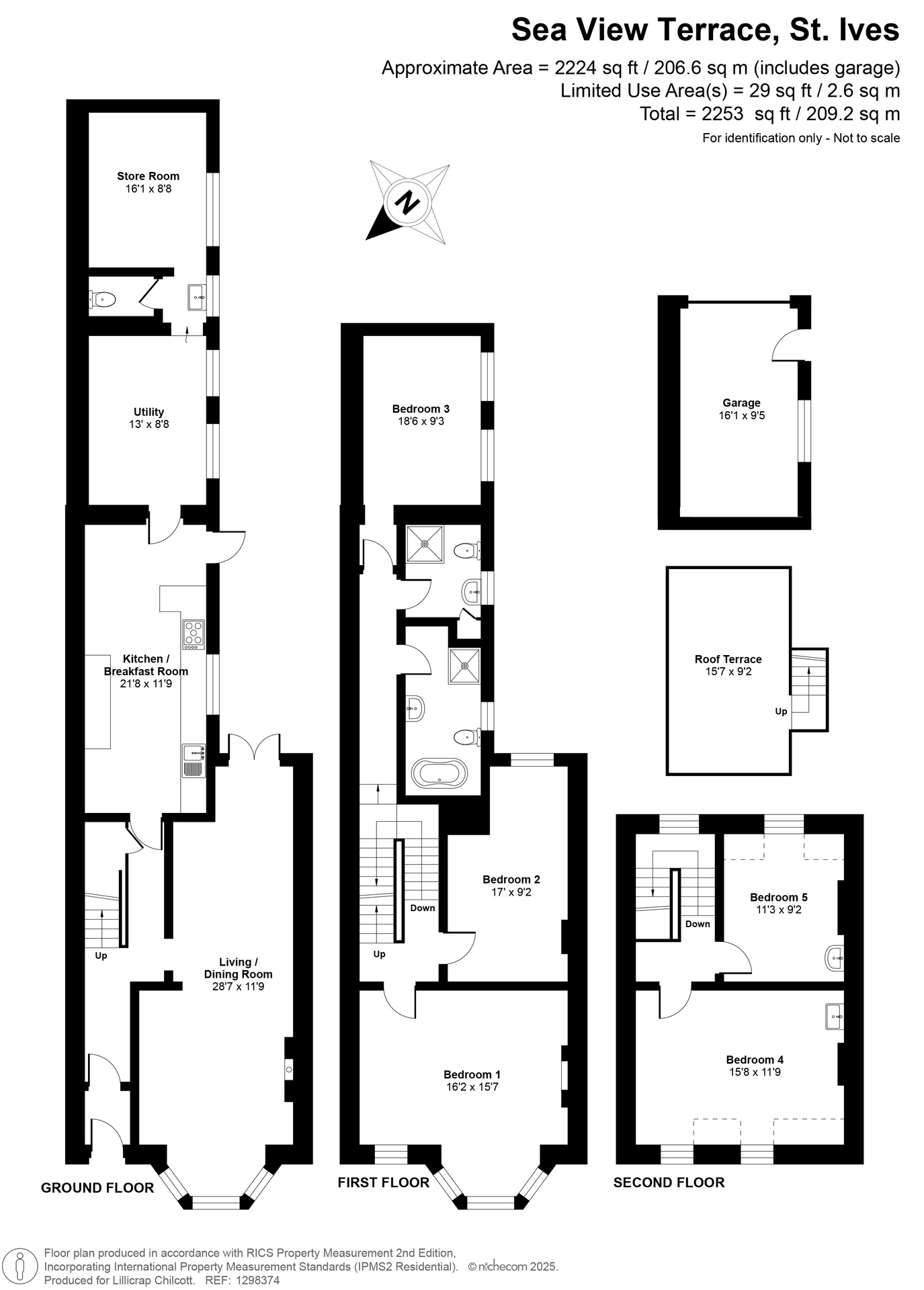 14 Sea View Terrace, St Ives floorplan