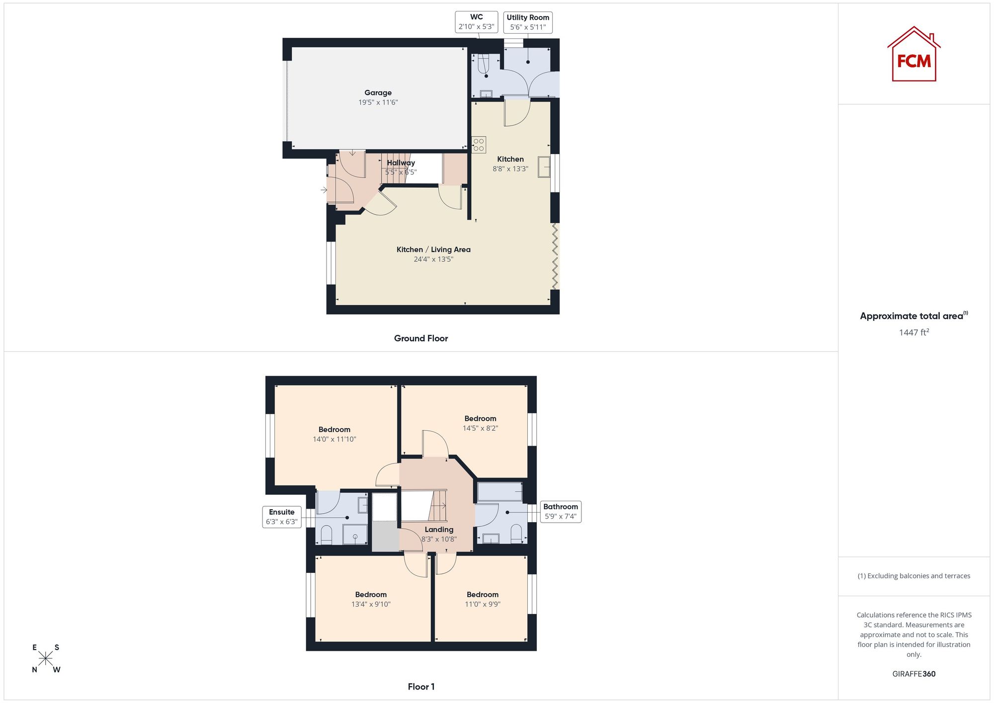 53 Potters Meadow, Workington floorplan