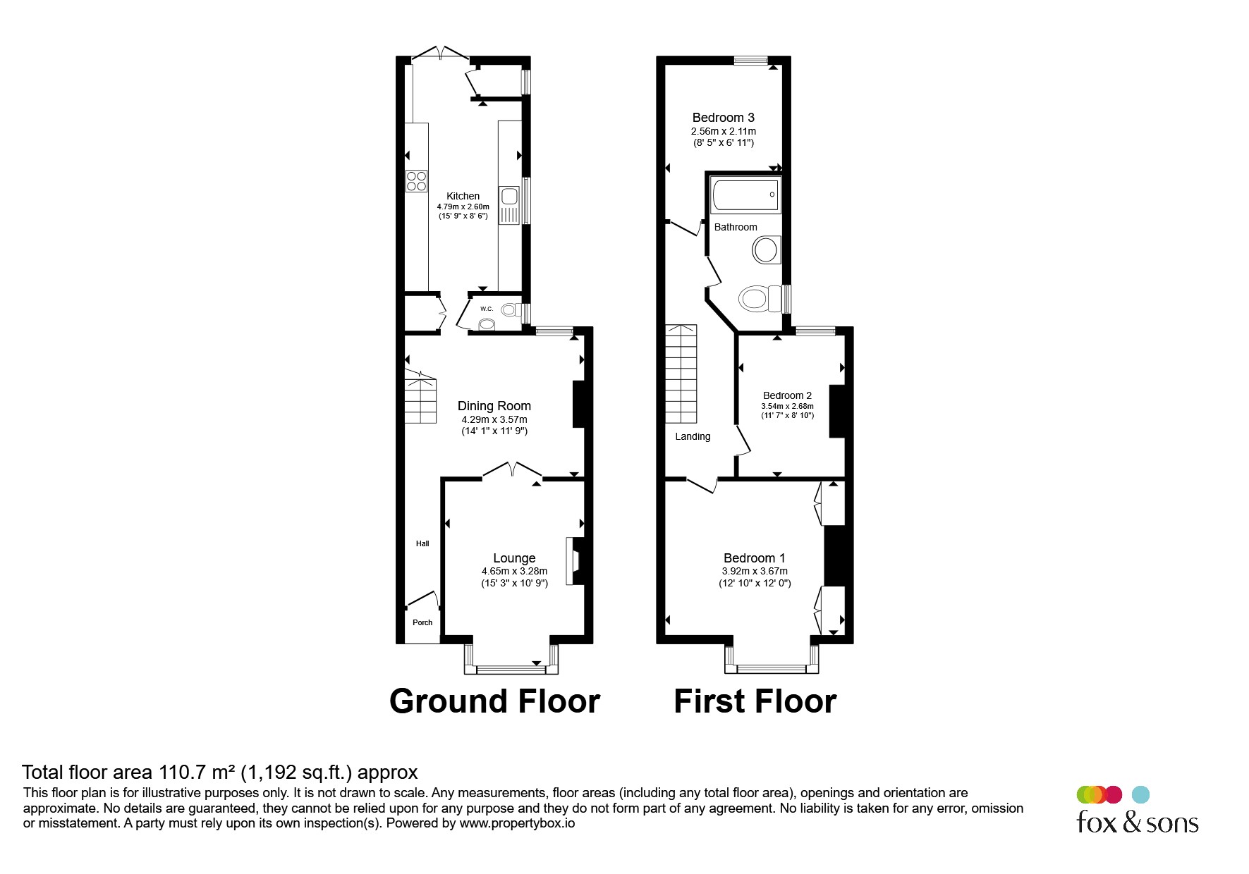 96, Dutton Lane, EASTLEIGH floorplan