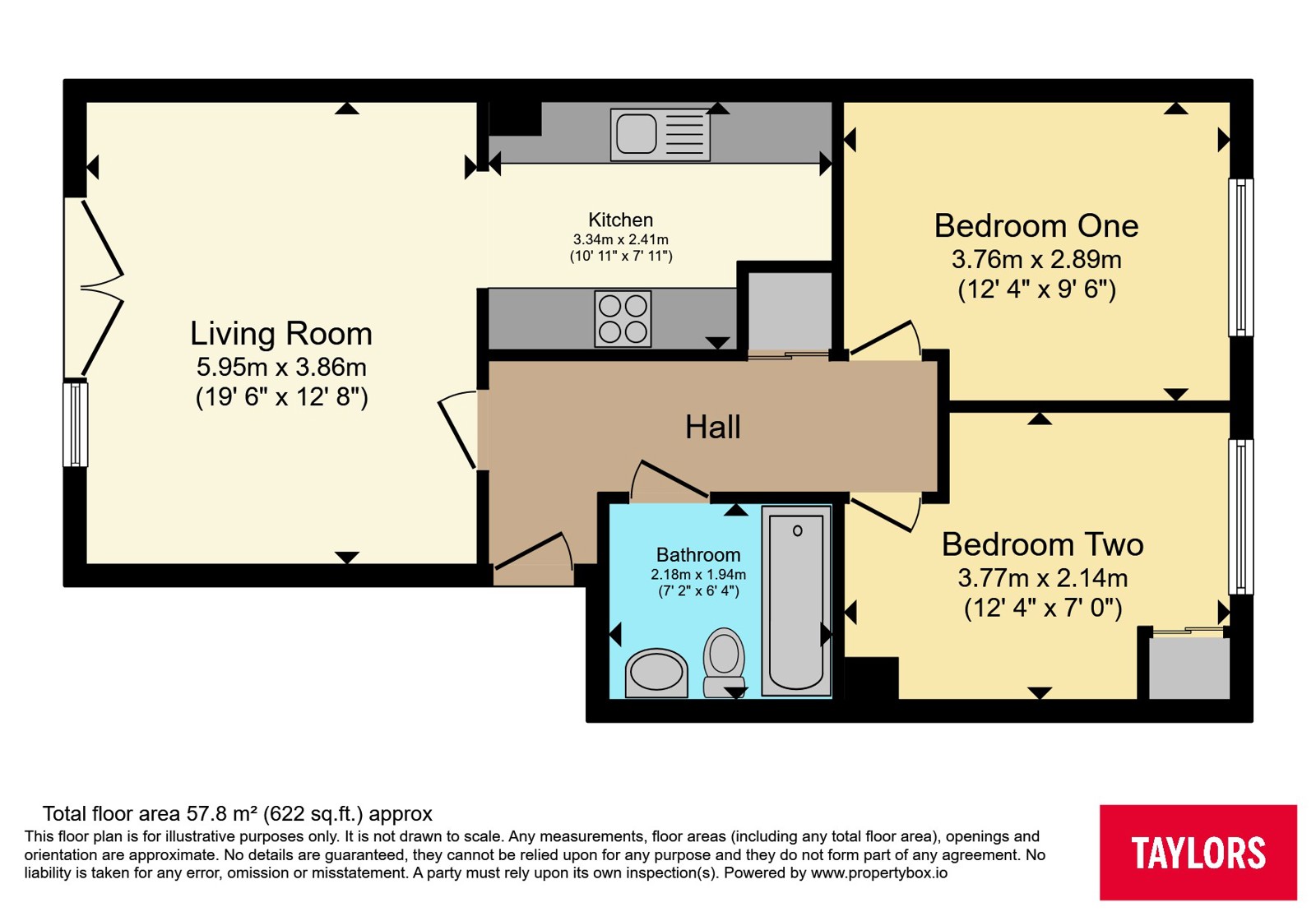 Clarence Road, Bristol floorplan
