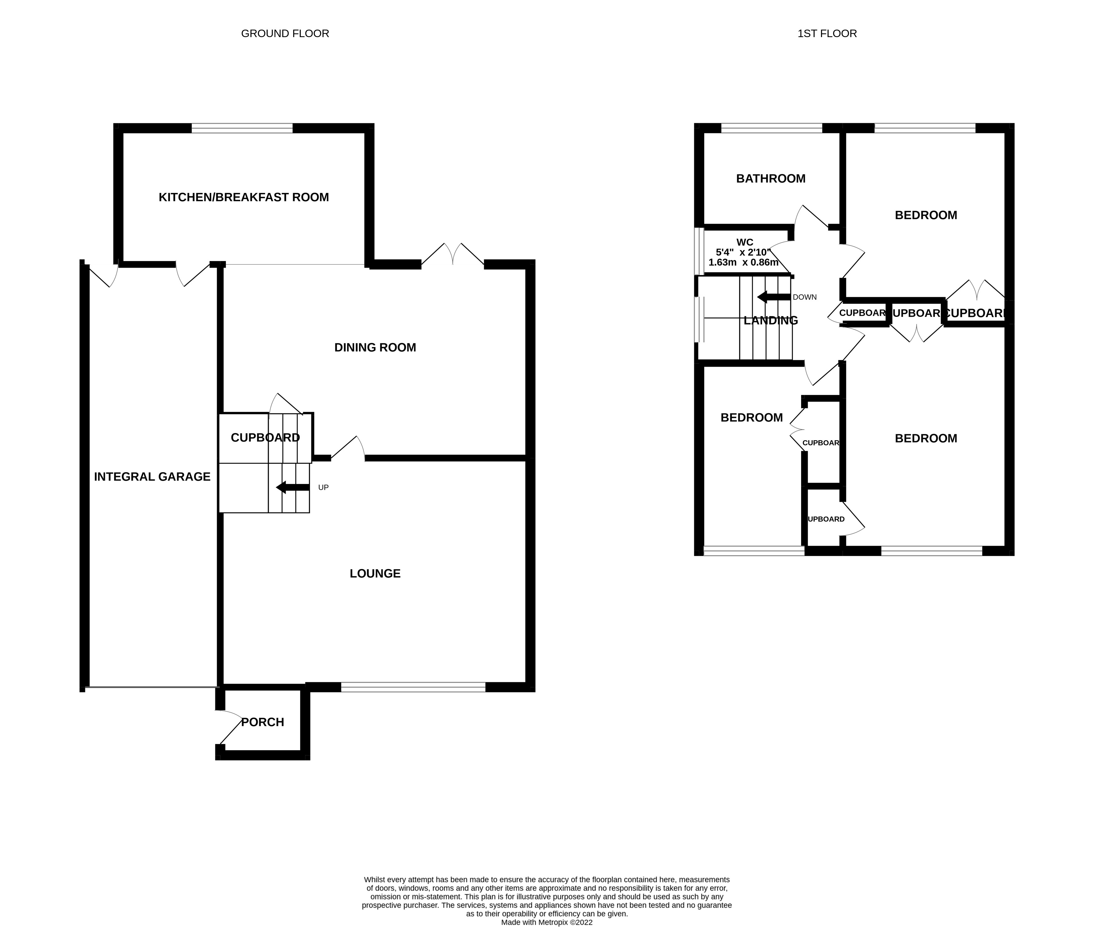 76, Crossefield Road, Cheadle floorplan