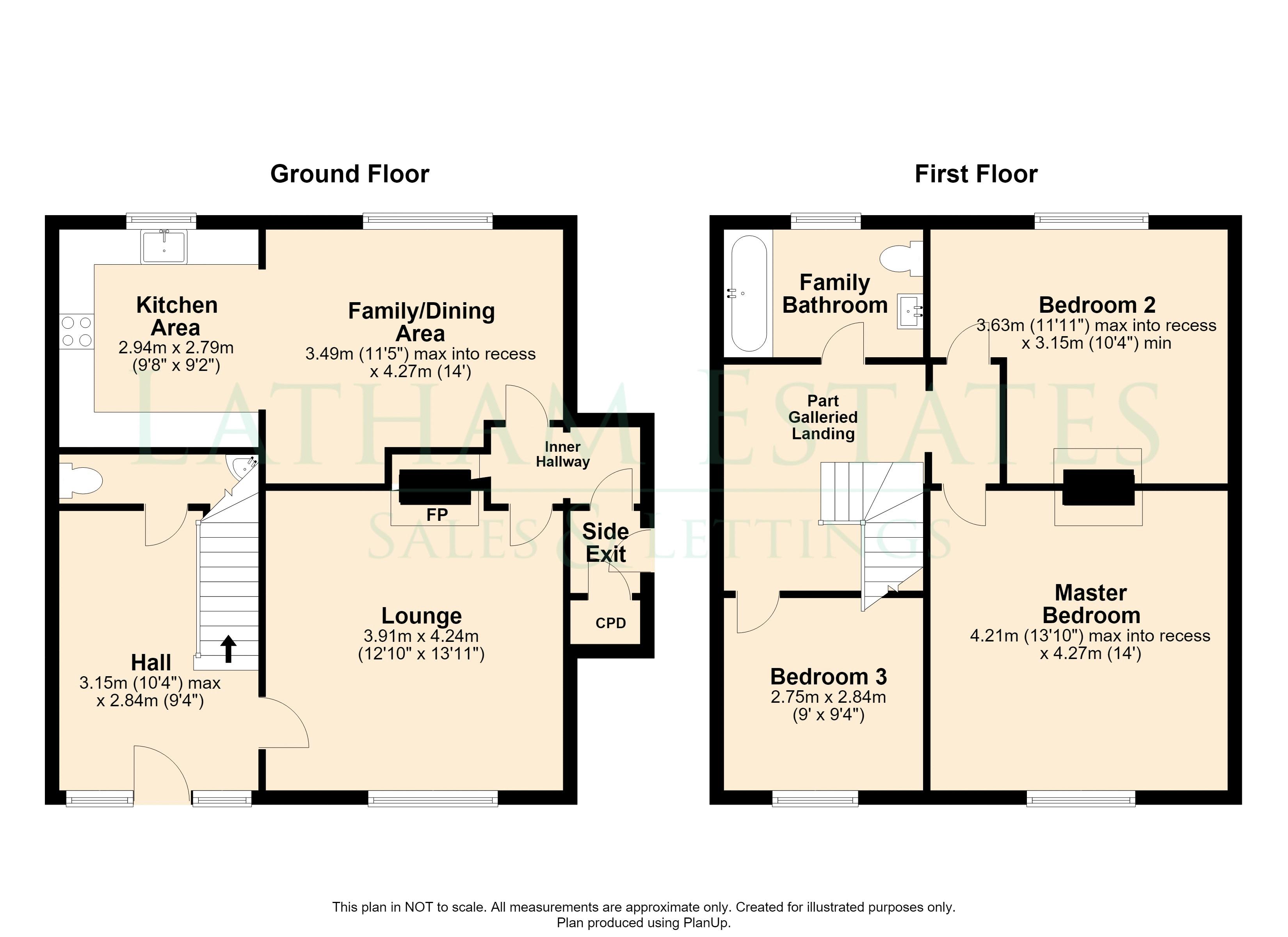 3 School Cottages, Walnut Tree Lane, Sandbach floorplan