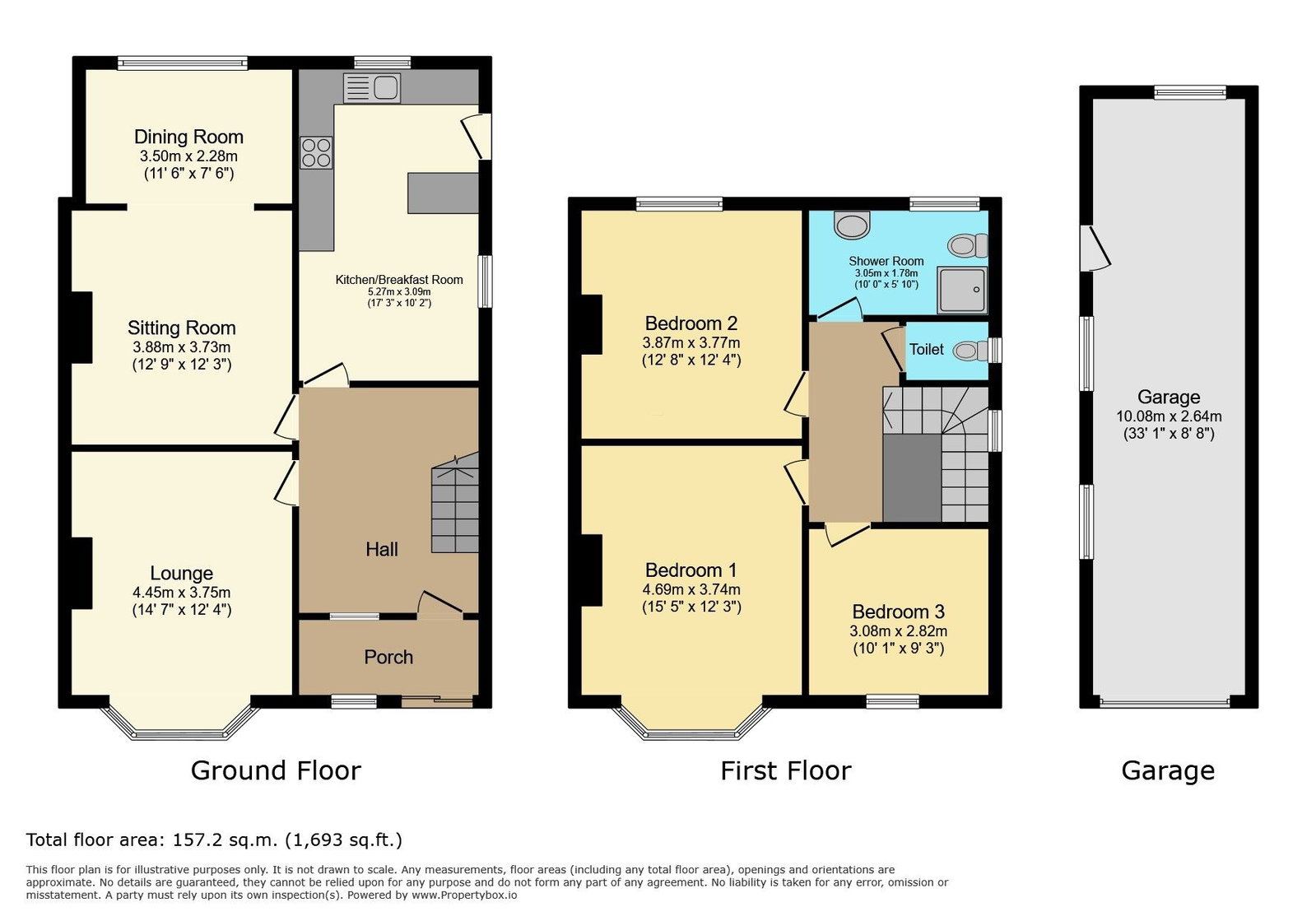 20, Warren Drive, Conwy floorplan