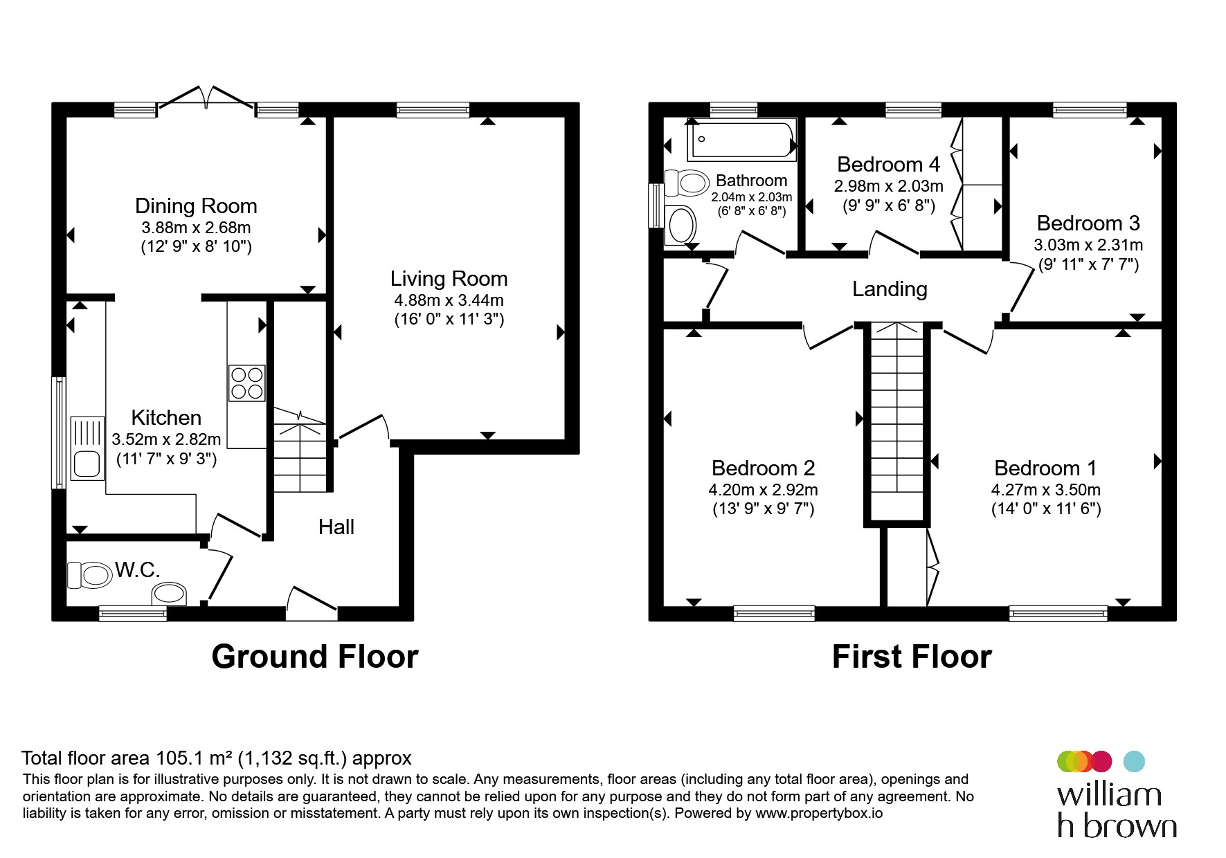 4, Glendon Close, LINCOLN floorplan