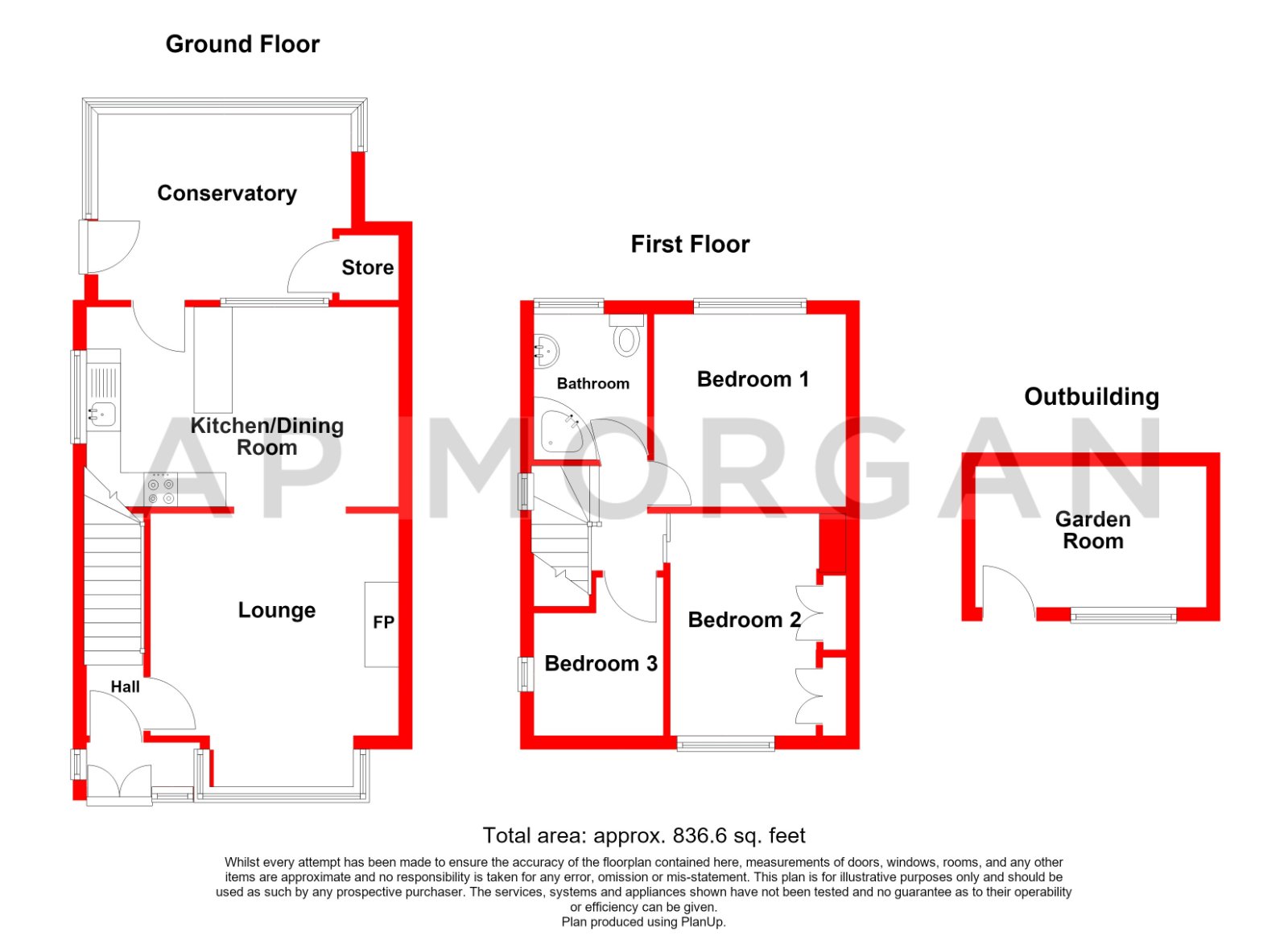 11, Marden Grove, Birmingham floorplan